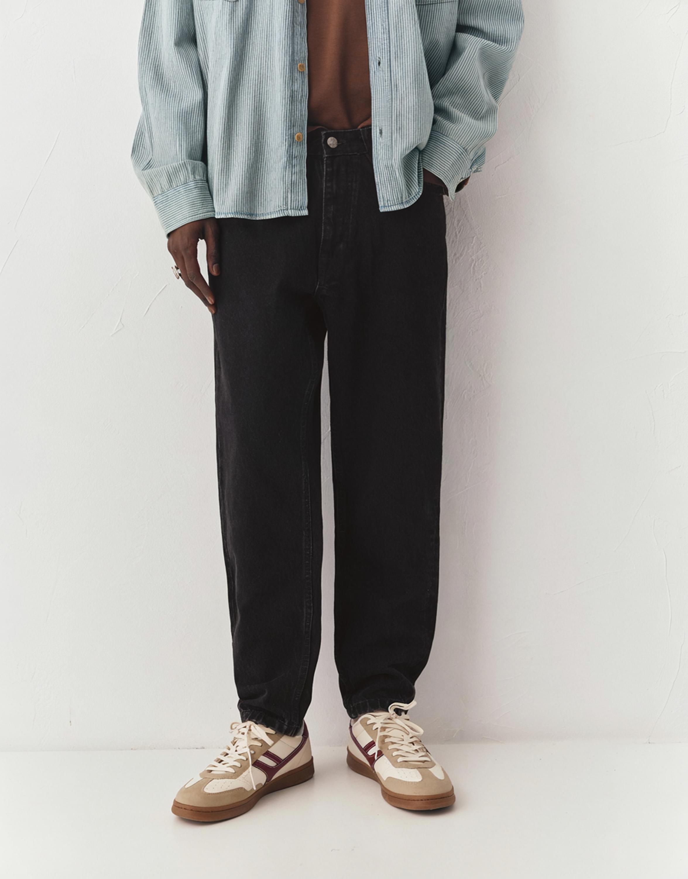 Standard jeans — Faded black