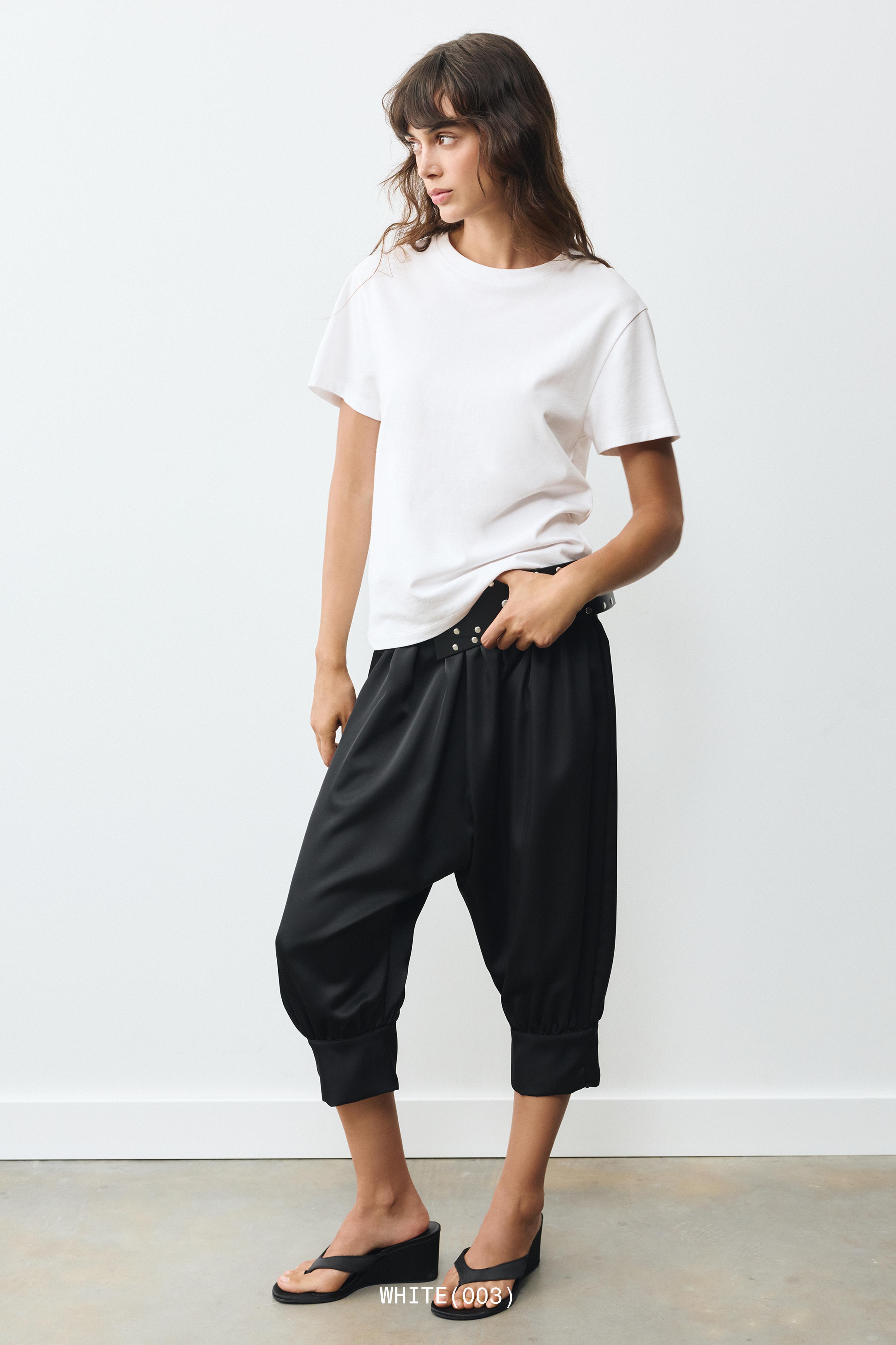 Short sleeve T-shirt 100% cotton — White