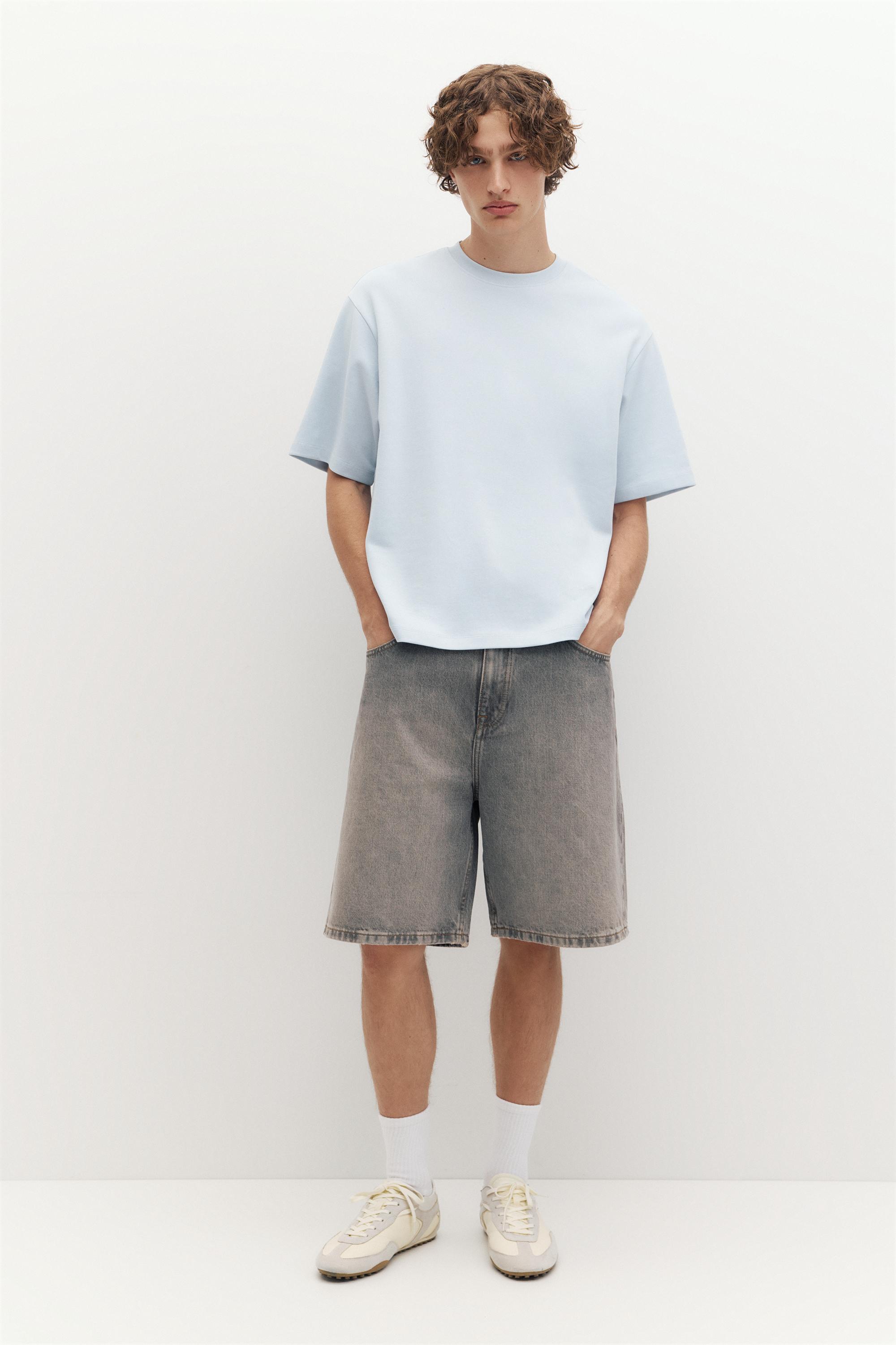 Boxy T-shirt — Blue