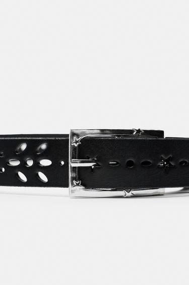 Oscar Ouyang leather belt — Black 3