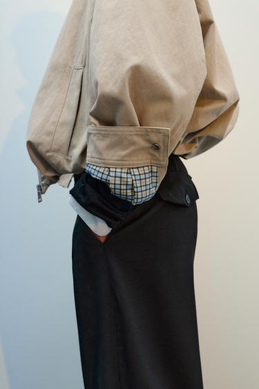 Barrel smart trousers — Black 3