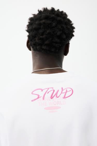STWD graphic T-shirt — White 5