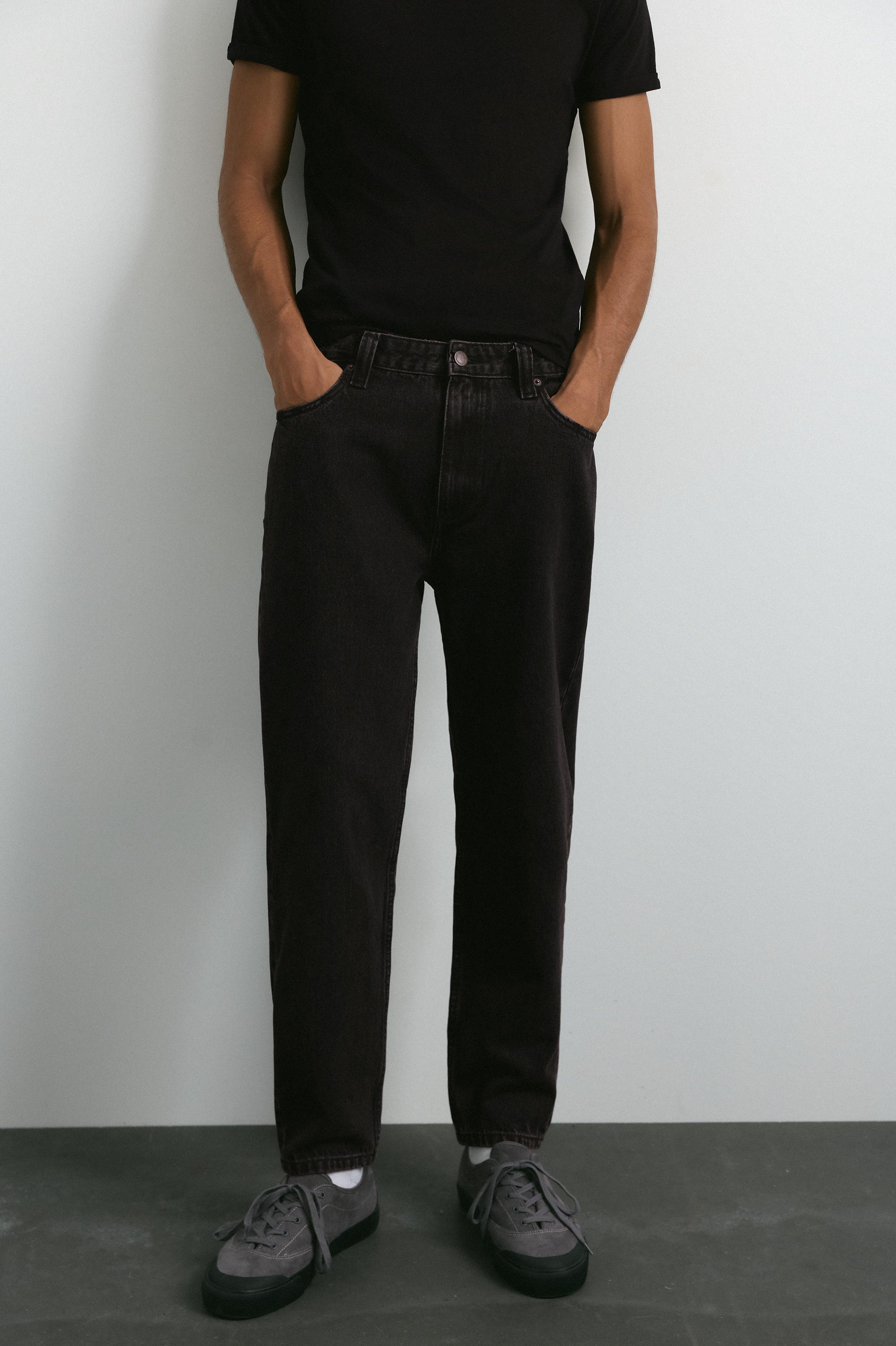 Standard jeans — Faded black