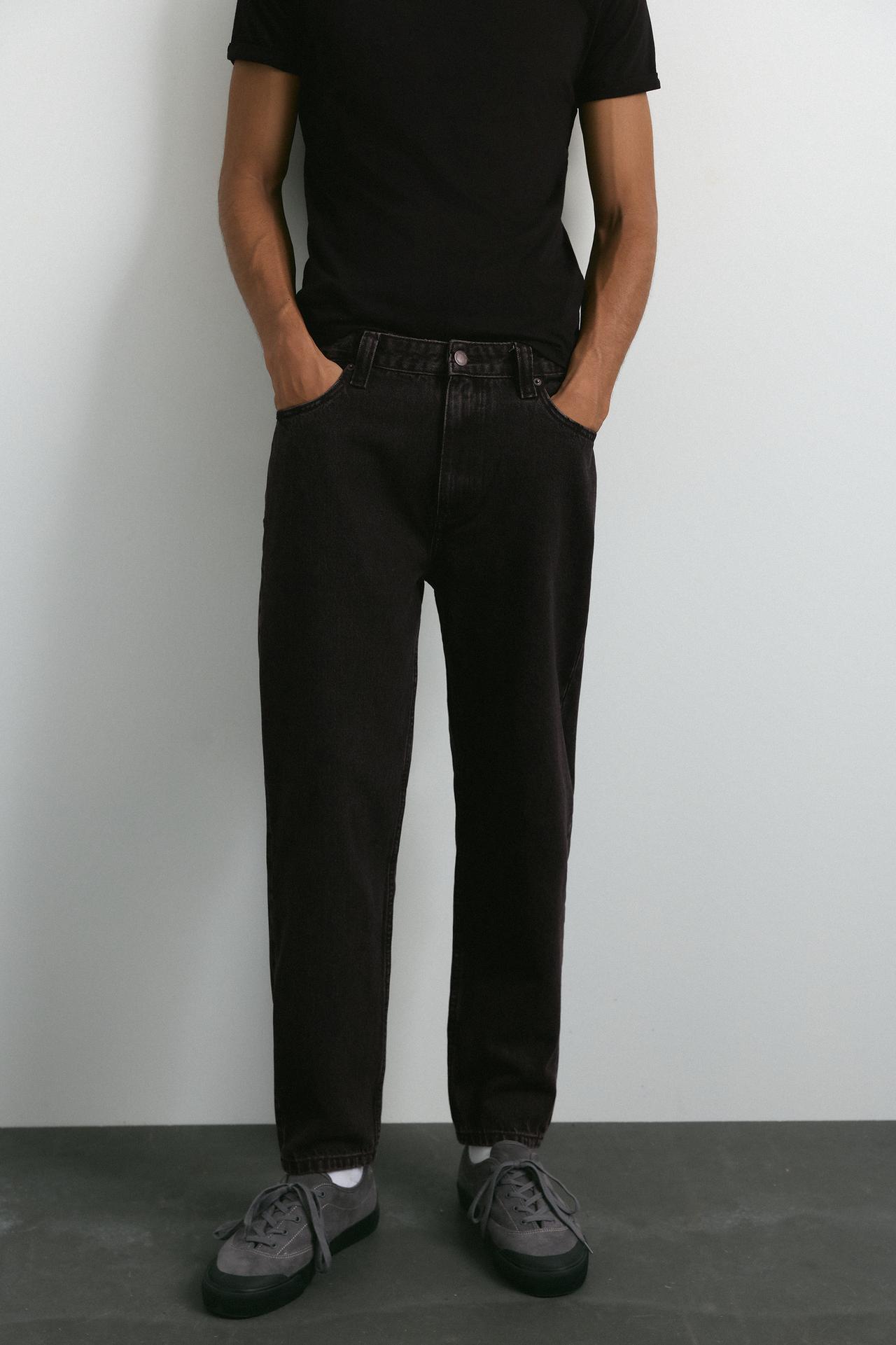 Standard jeans — Faded black