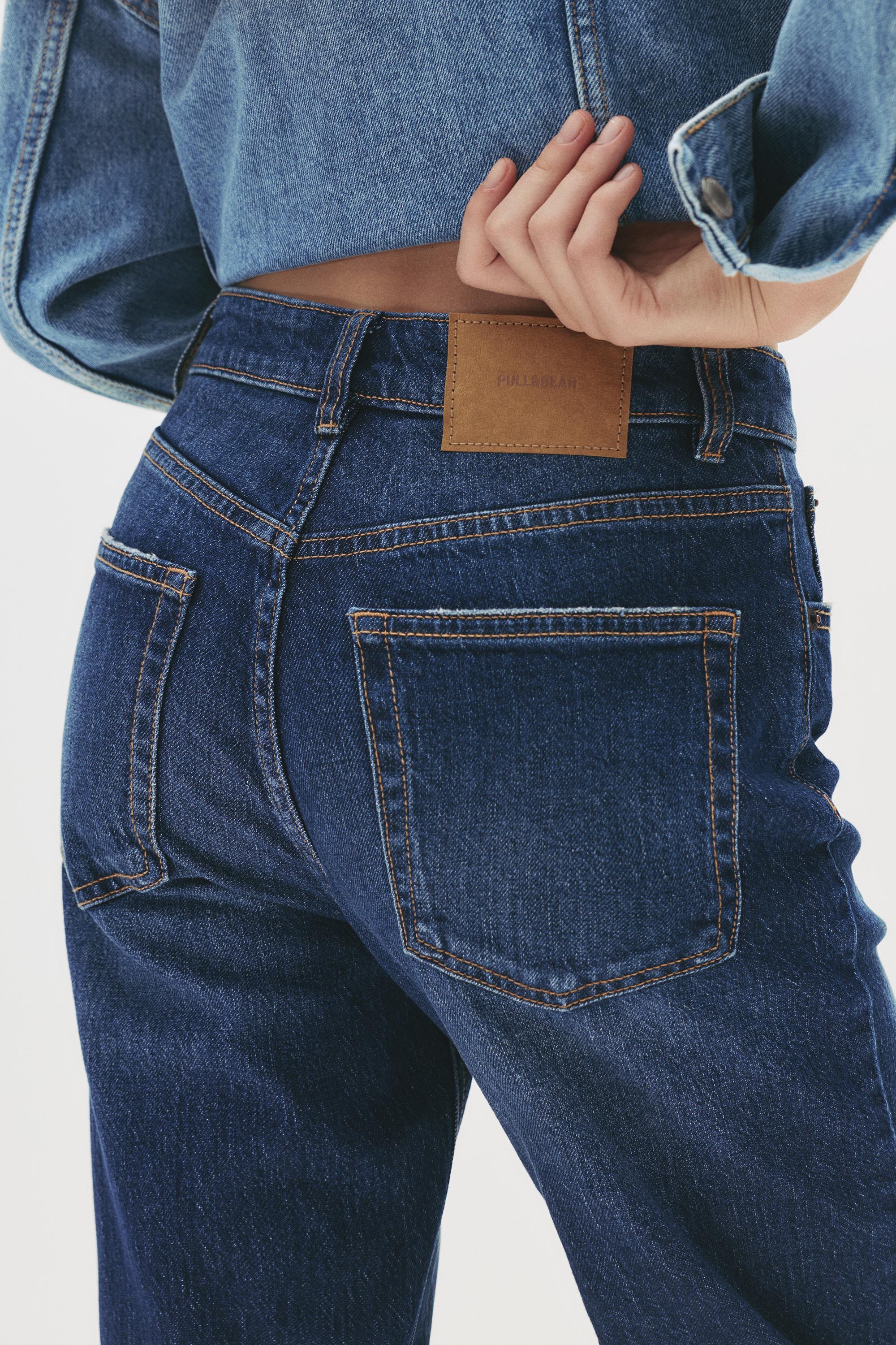 Slim fit comfort jeans — Navy