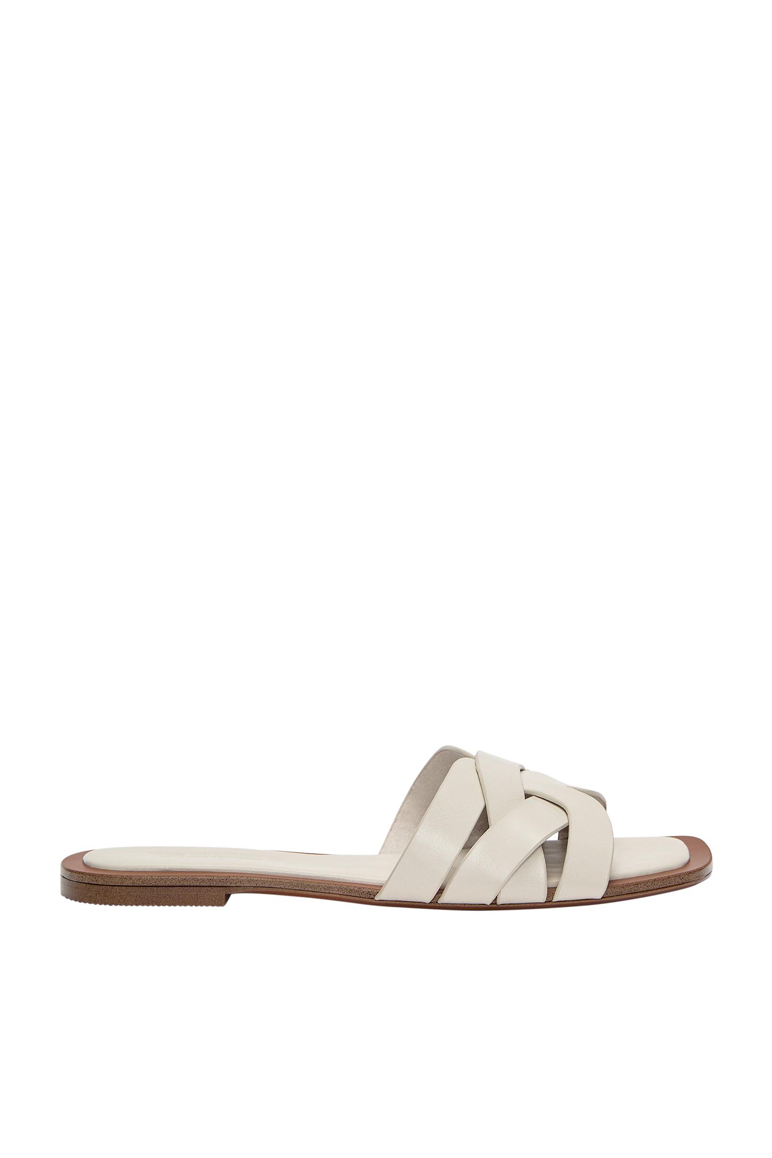 Pull&Bear Düz bantlı sandalet görsel 2