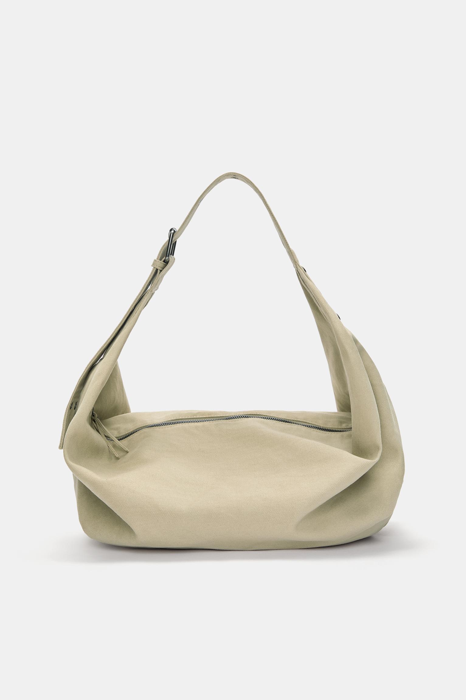 Canvas-Shopper Mit Schnalle