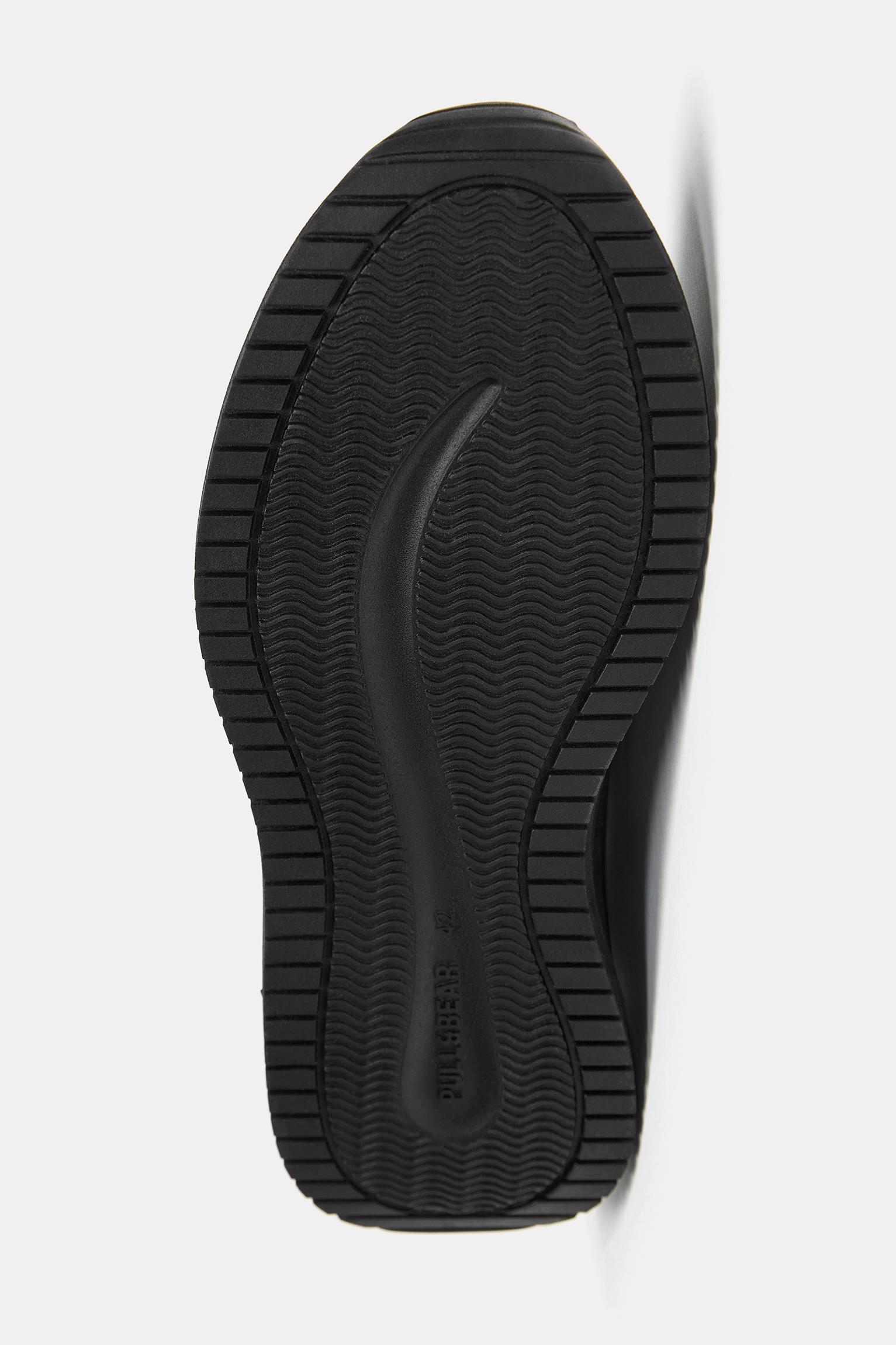 Fabric trainers — Black