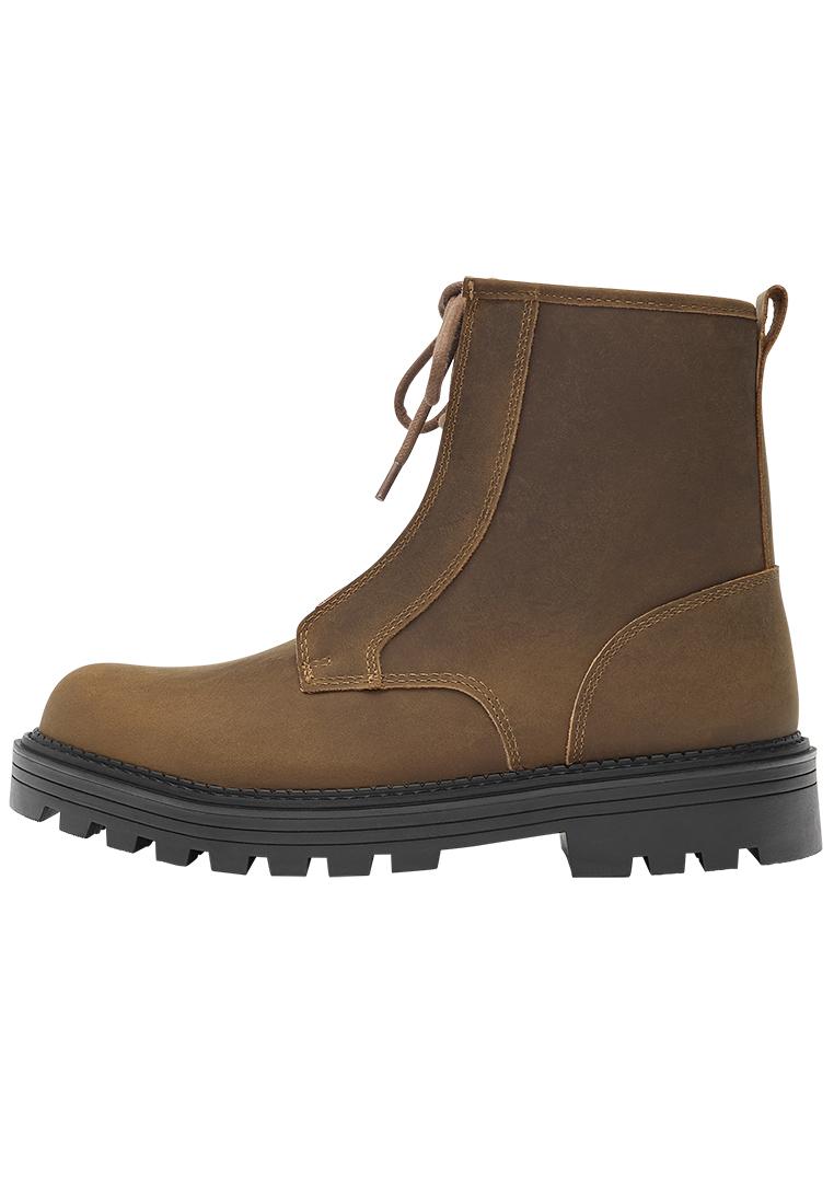 Bağcıklı deri bot