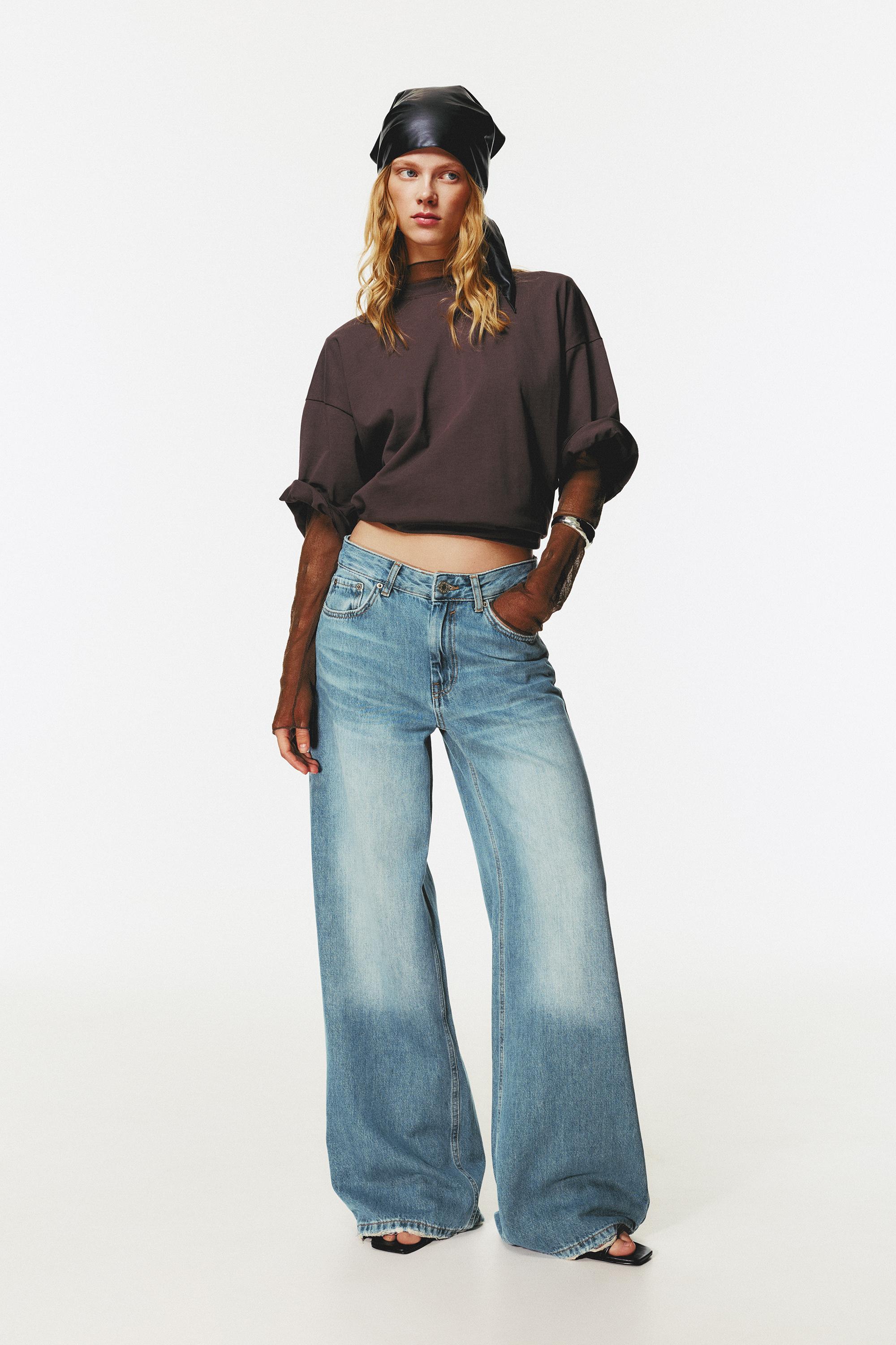 Loose-Fit Jeans Mit Tiefem Bund