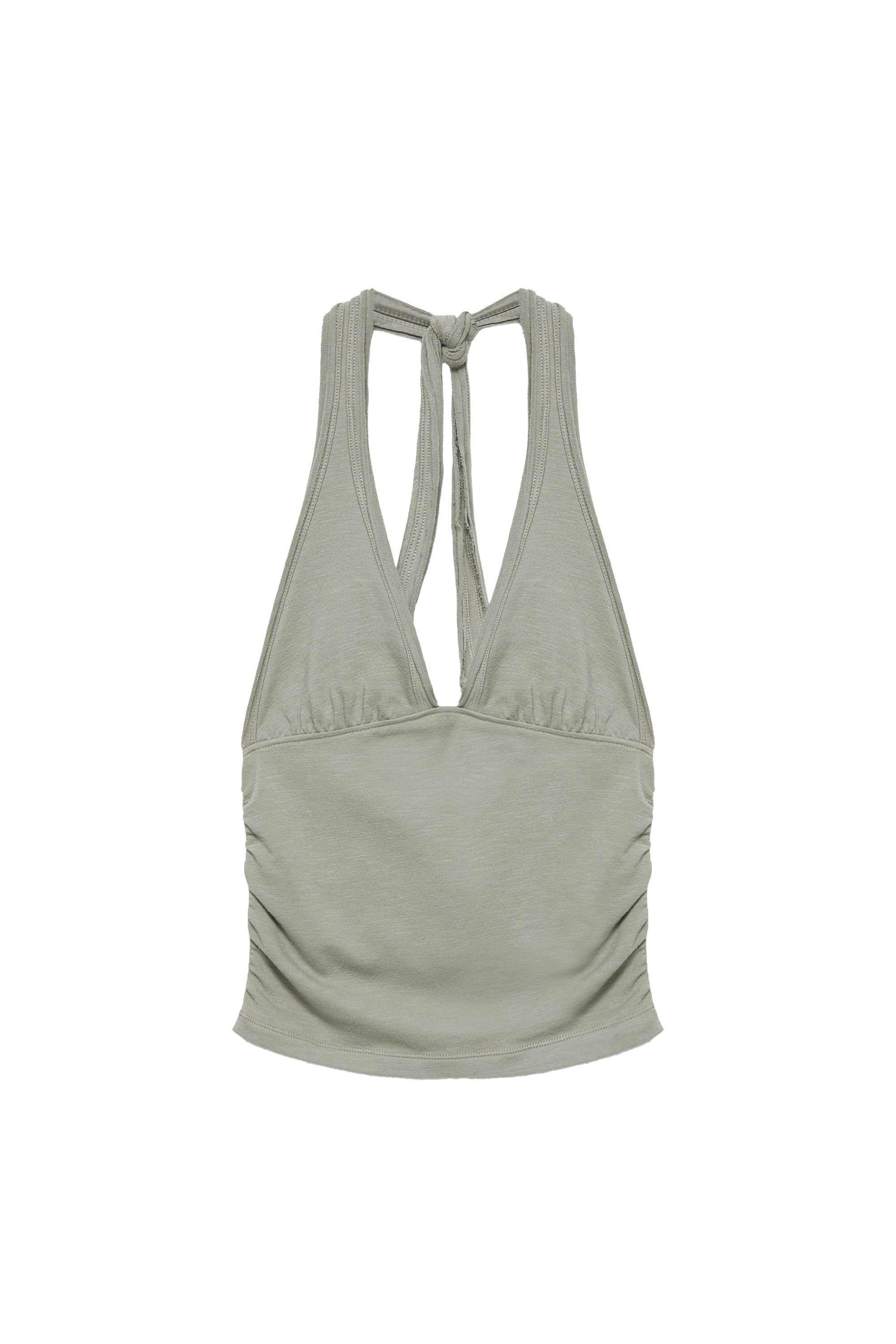 Halter bağlamalı top