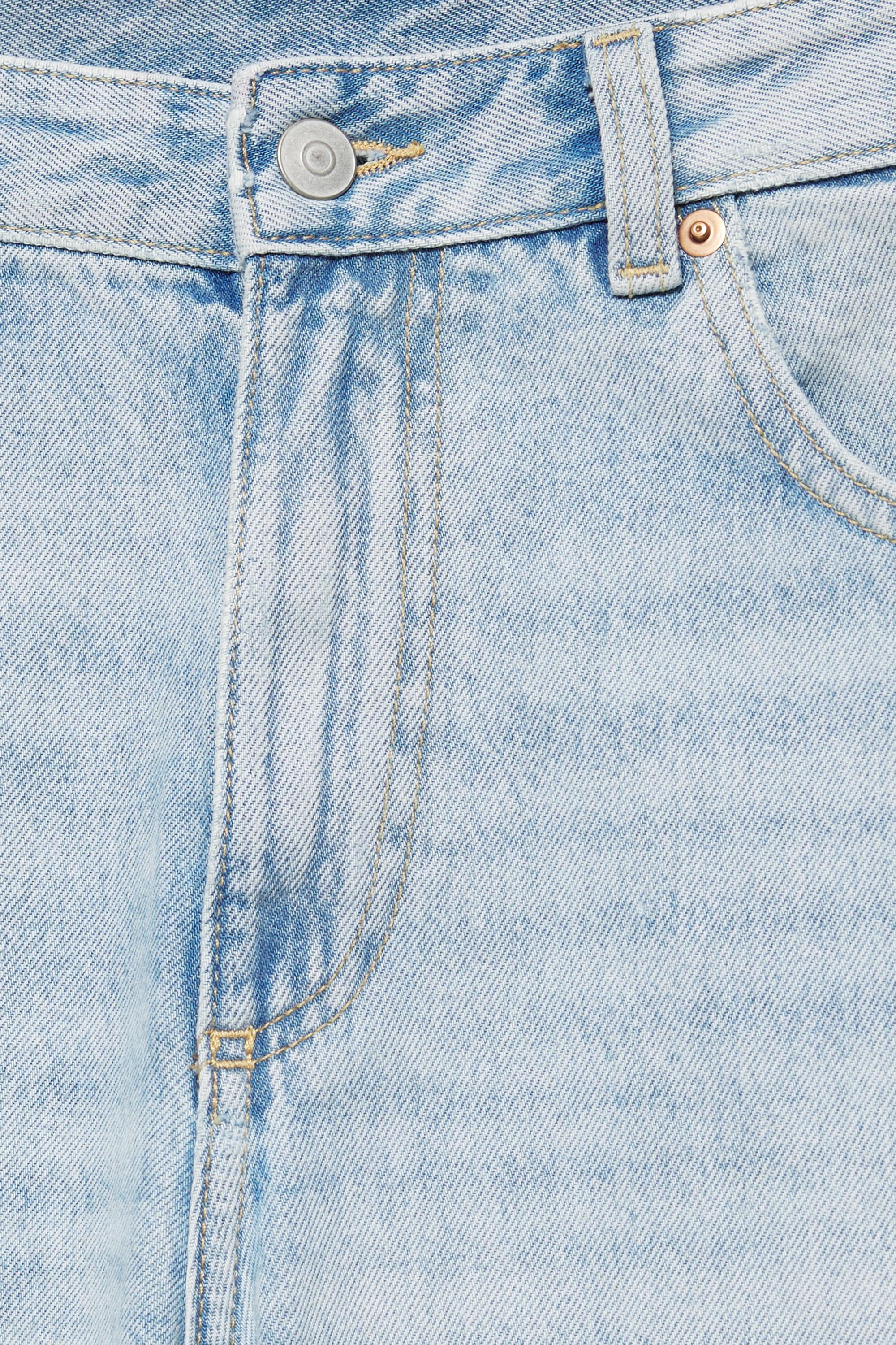 Straight-leg jeans — Pale indigo