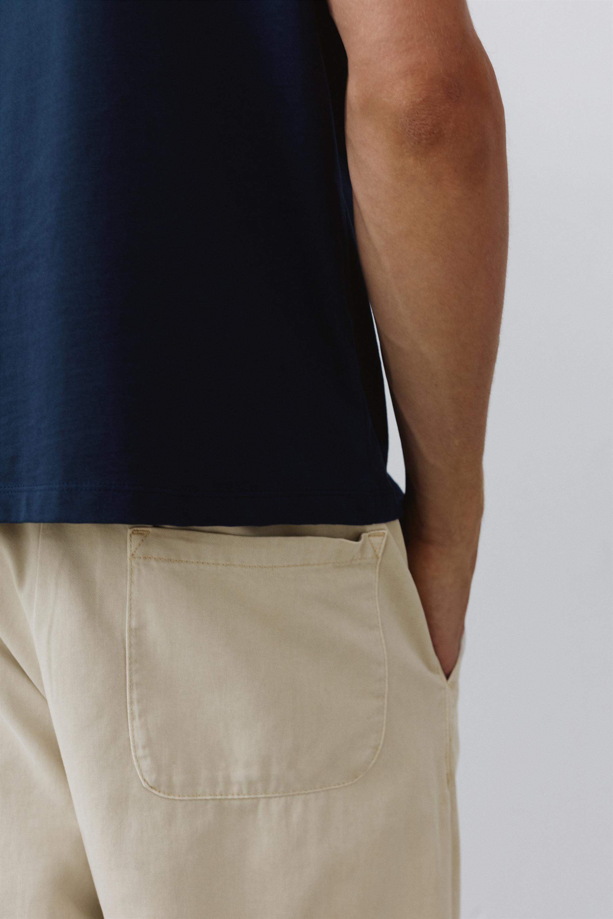 Baggy jogger pants — Off white