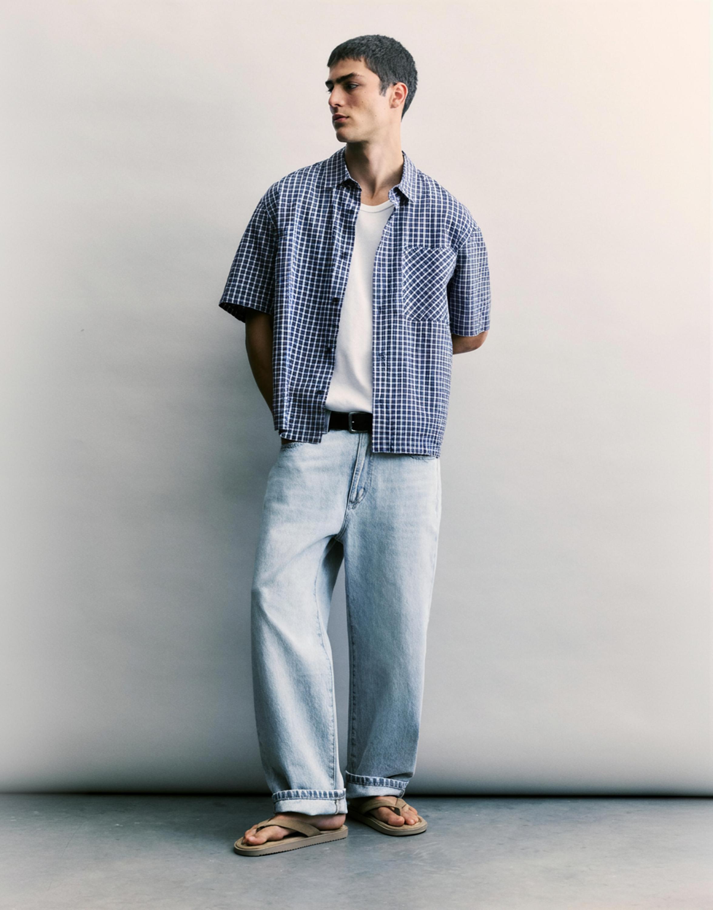Baggy jeans — Pale indigo