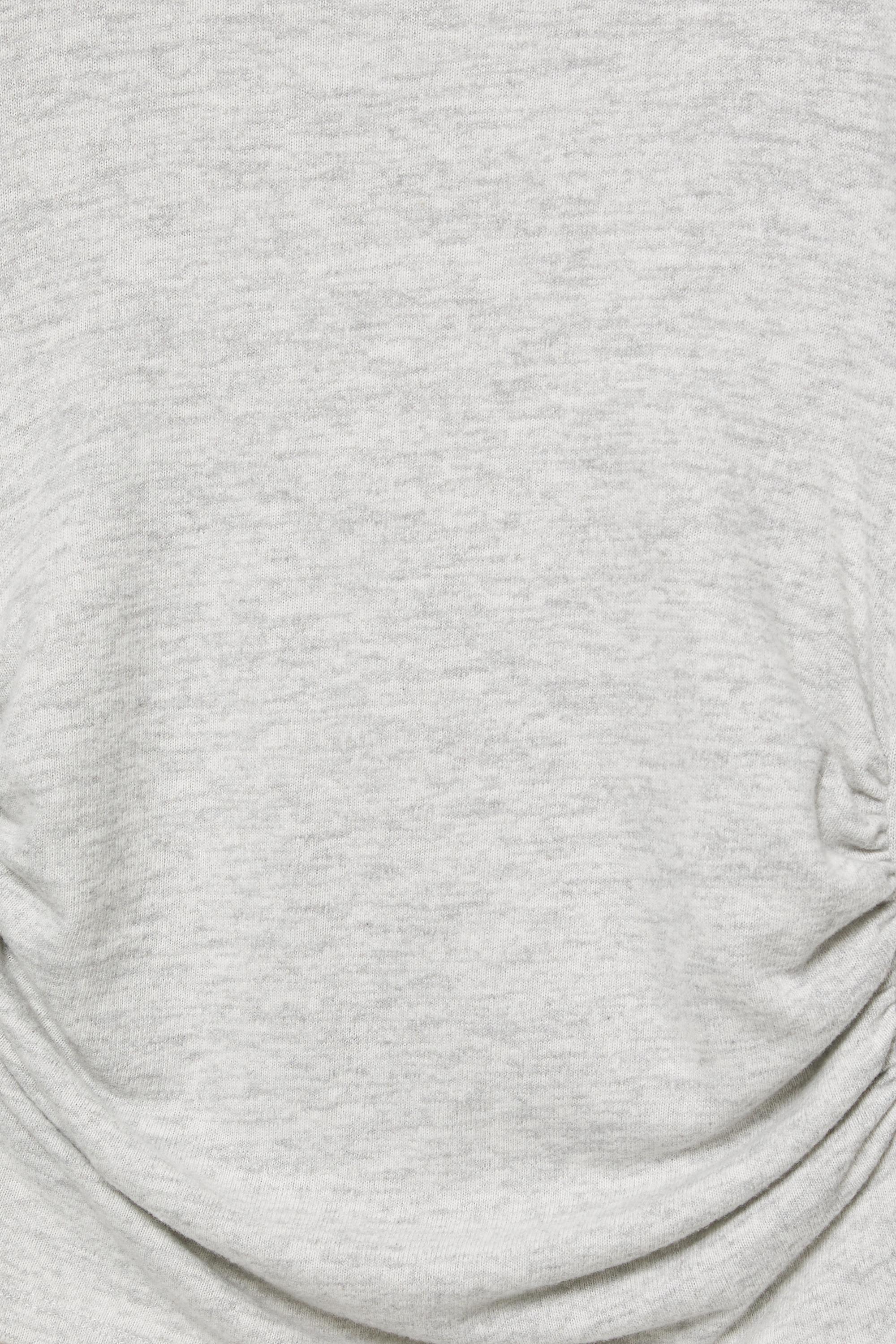 Büzgülü yumuşak dokulu tişört - Görsel 2