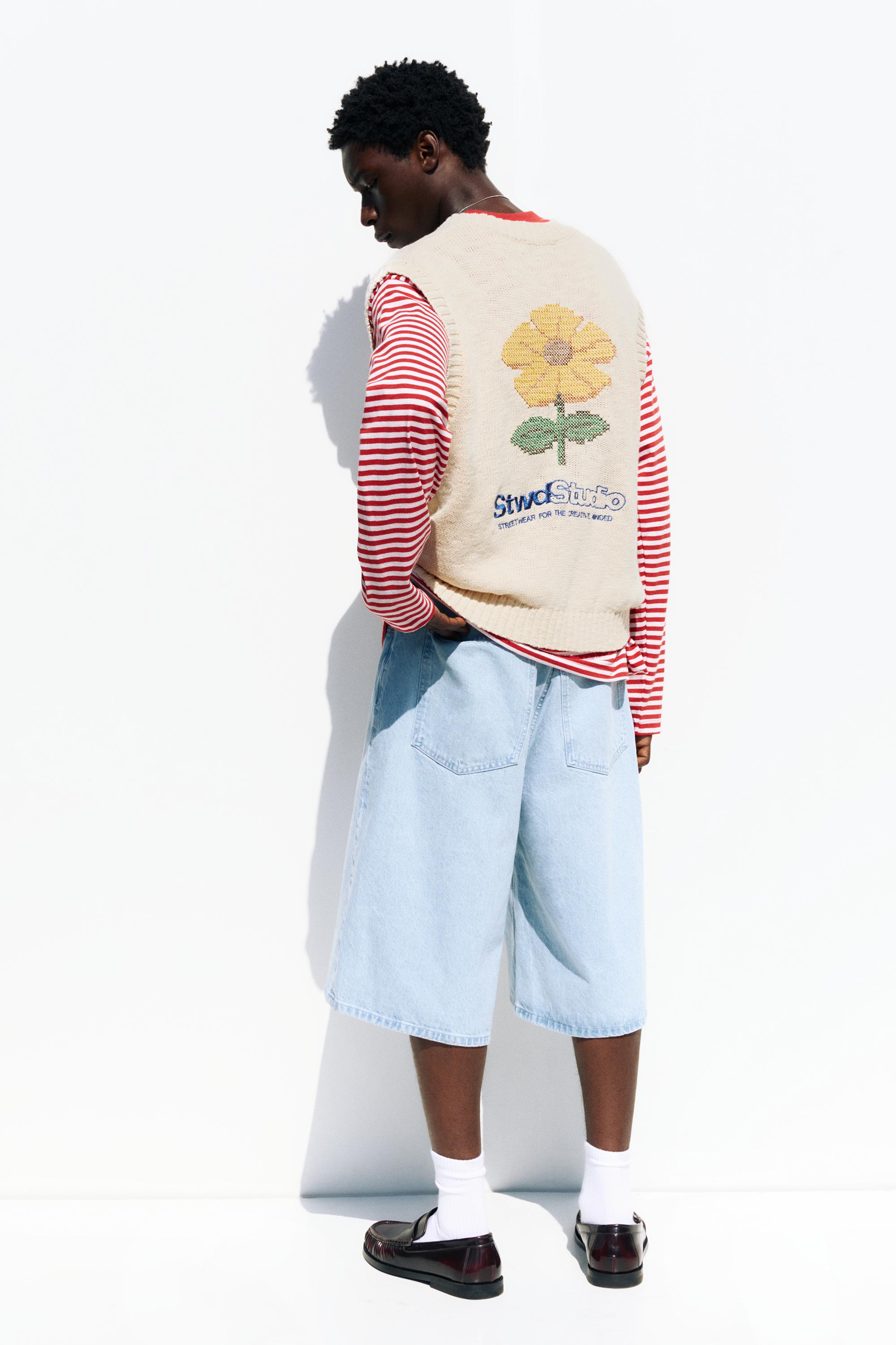 STWD knit vest — Tan