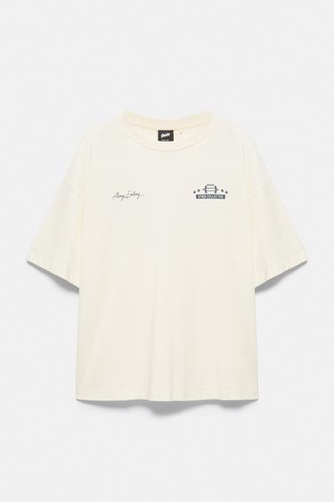 STWD boxy-fit graphic T-shirt — Lime 4
