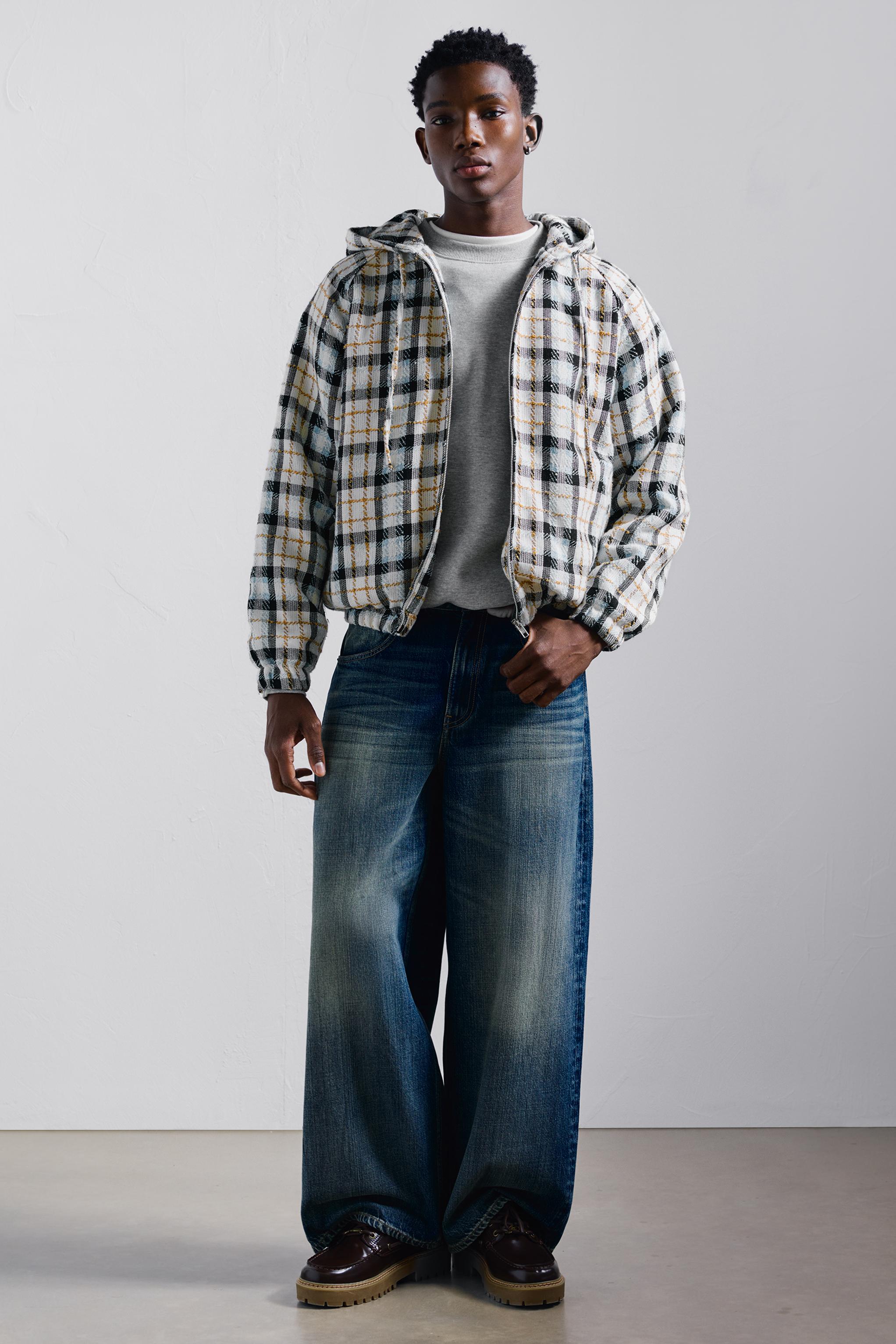 りろるページandequal checked over jacket andequal checked over jacket - メルカリ