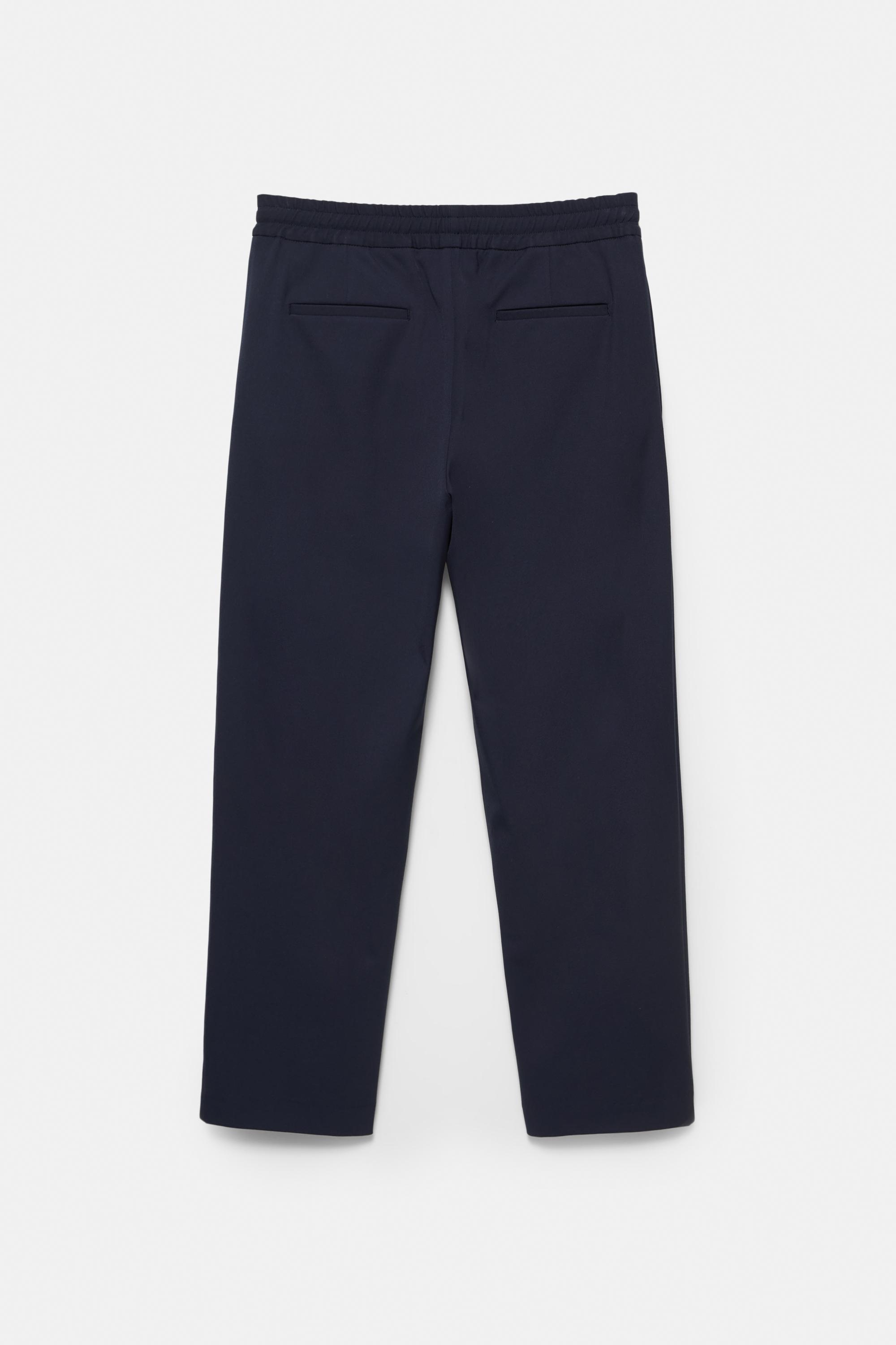 Tailored fit joggers — Navy