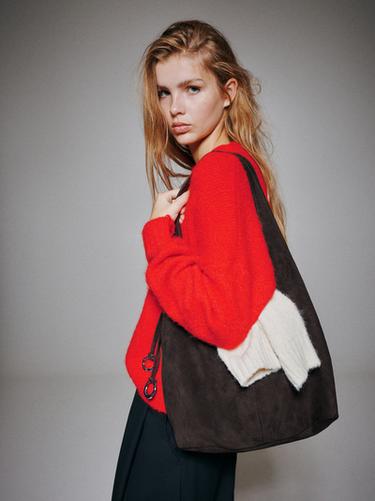 Embellished tote bag — Brown 2