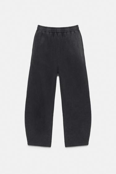 Grey barrel trousers — Anthracite grey 7