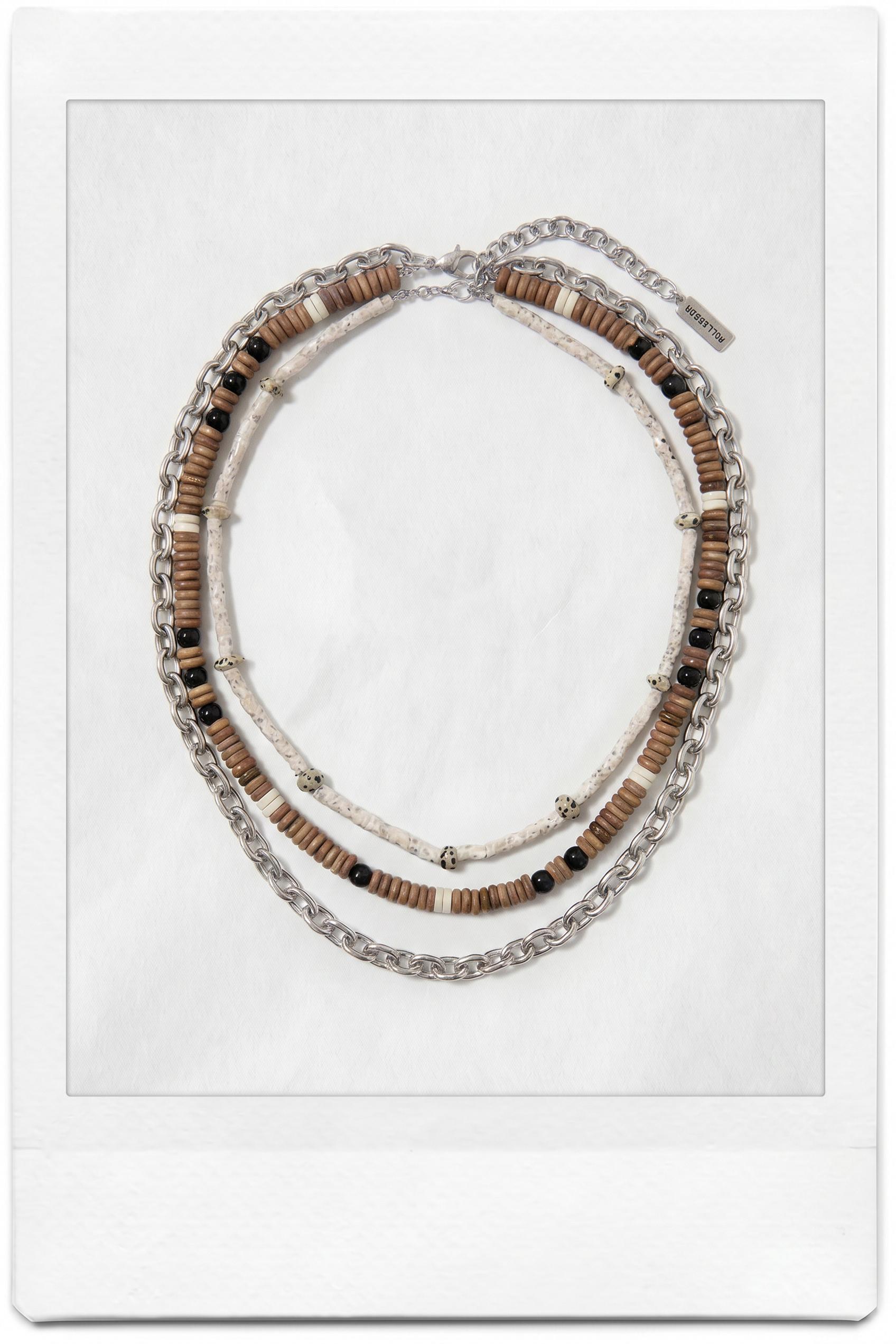 3-pack of beaded necklaces — Others