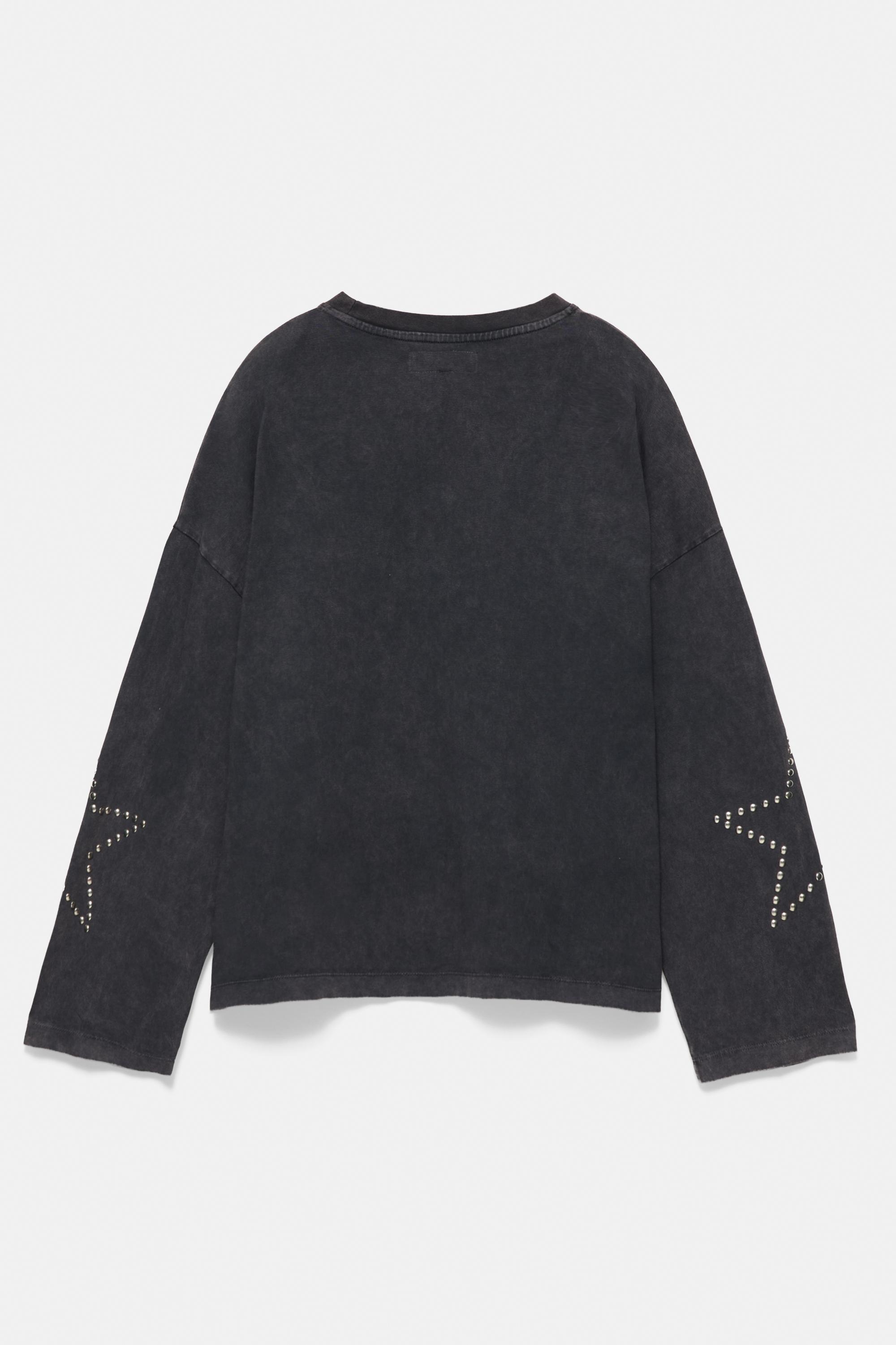 Oversize star T-shirt — Grey