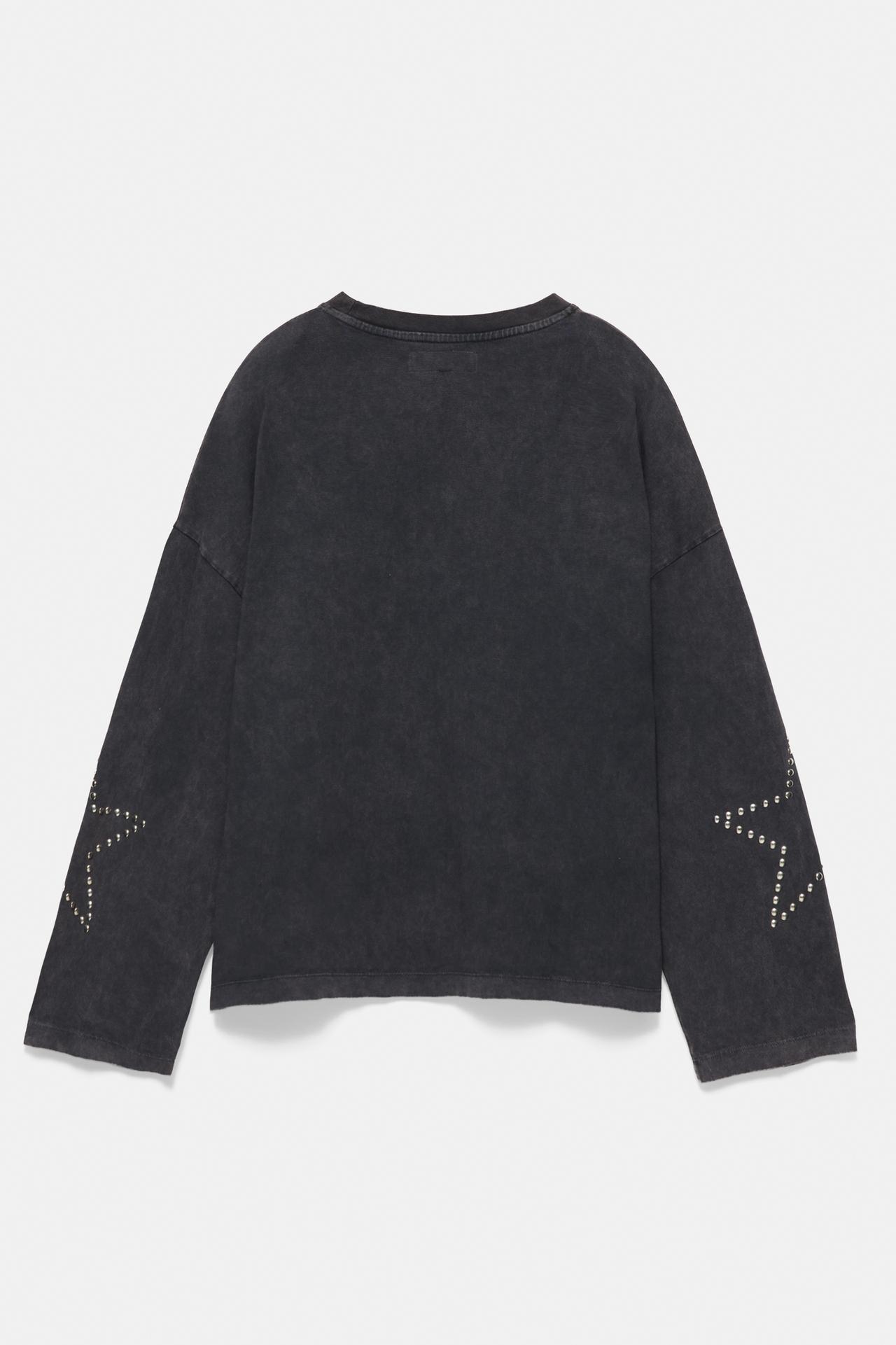 Oversize star T-shirt — Grey