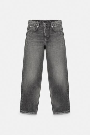 Straight-leg jeans — Dark marl 7