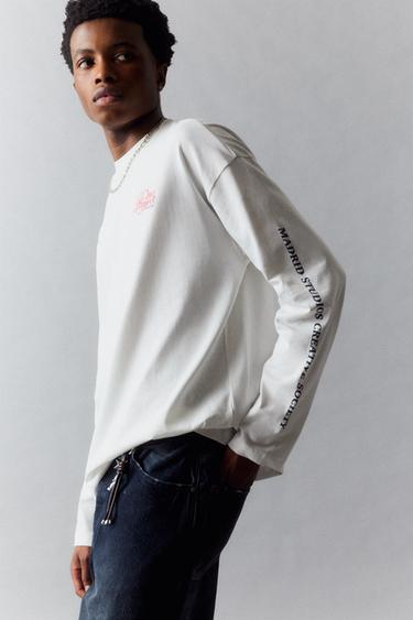 Relaxed fit graphic T-shirt — White 4