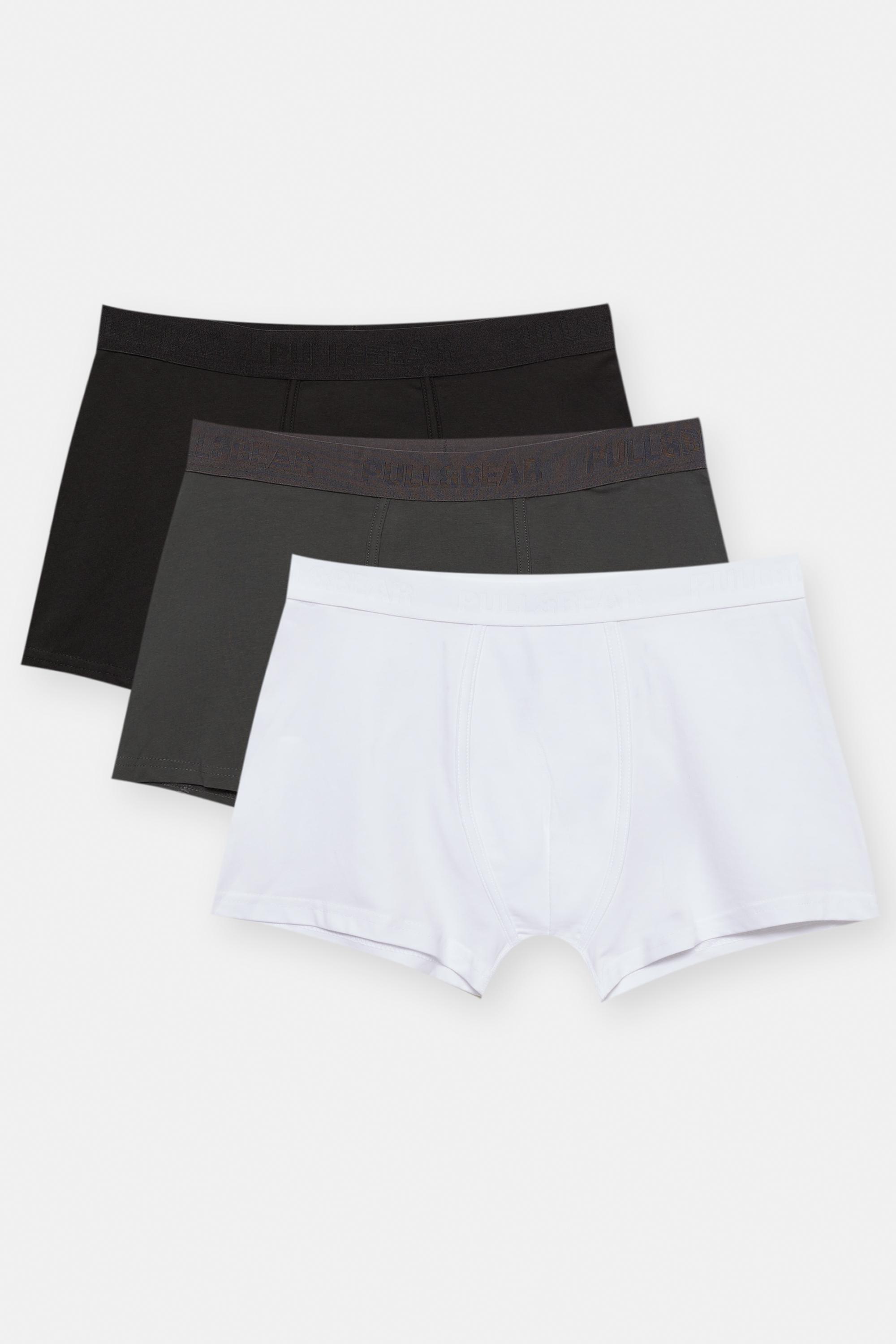 Pacco 3 Boxer Con Logo