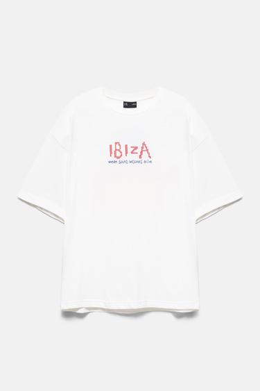 Relaxed fit Ibiza T-shirt — Off white 6