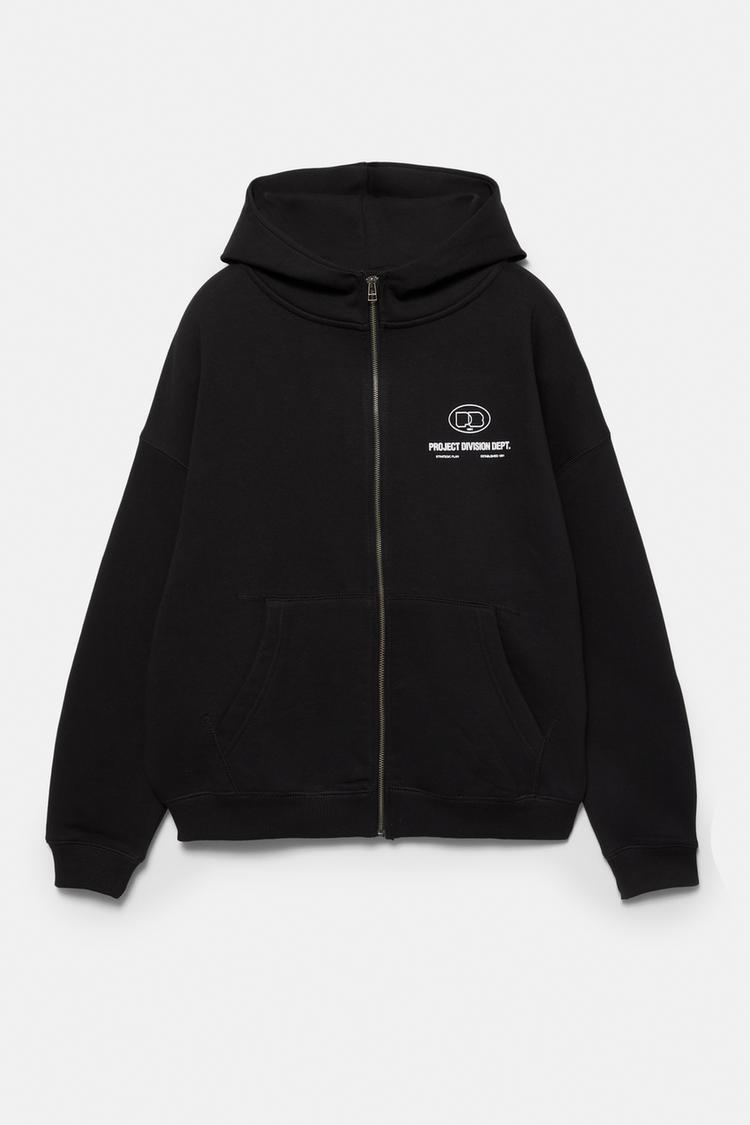 Hoodie with zipper