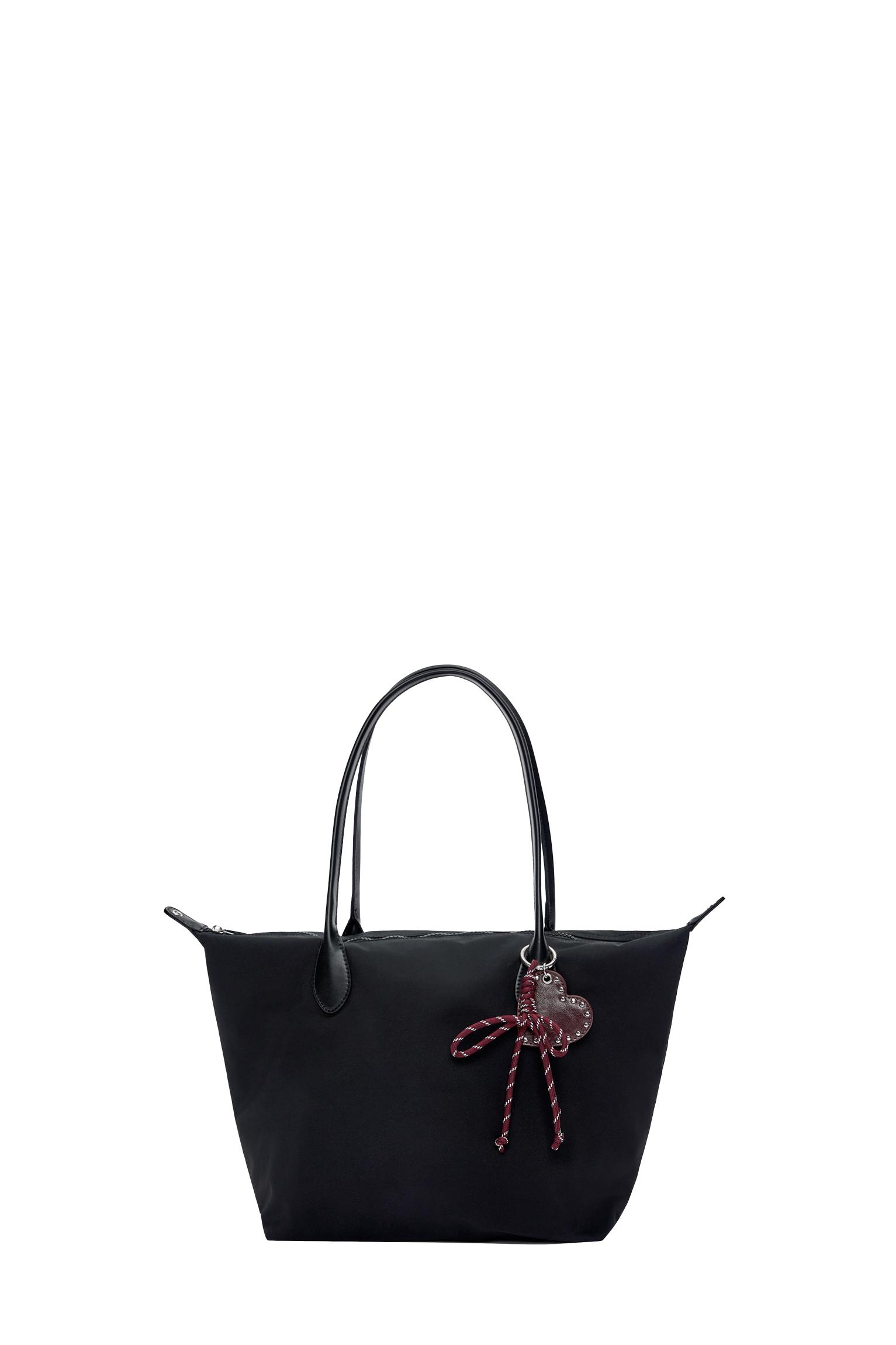 Süslemeli naylon shopper çanta - Görsel 6