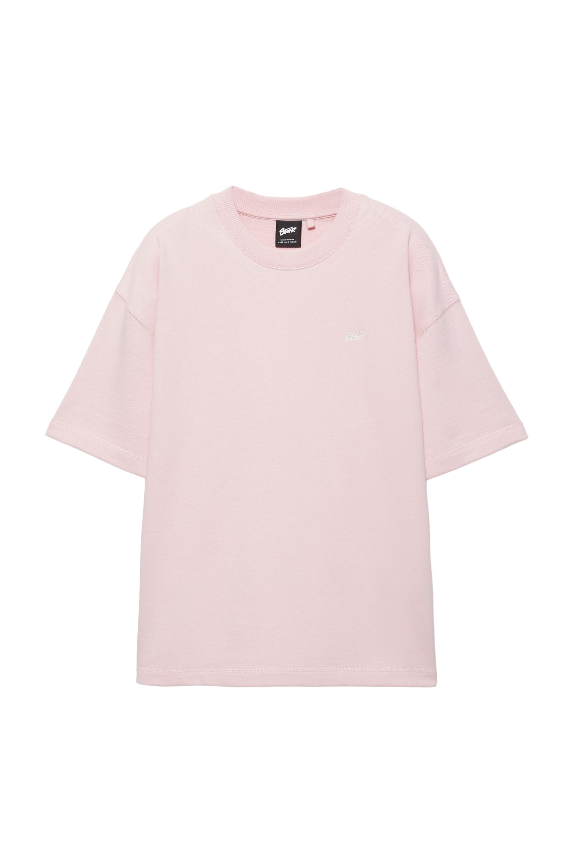 Kısa kollu logolu sweatshirt - Görsel 5