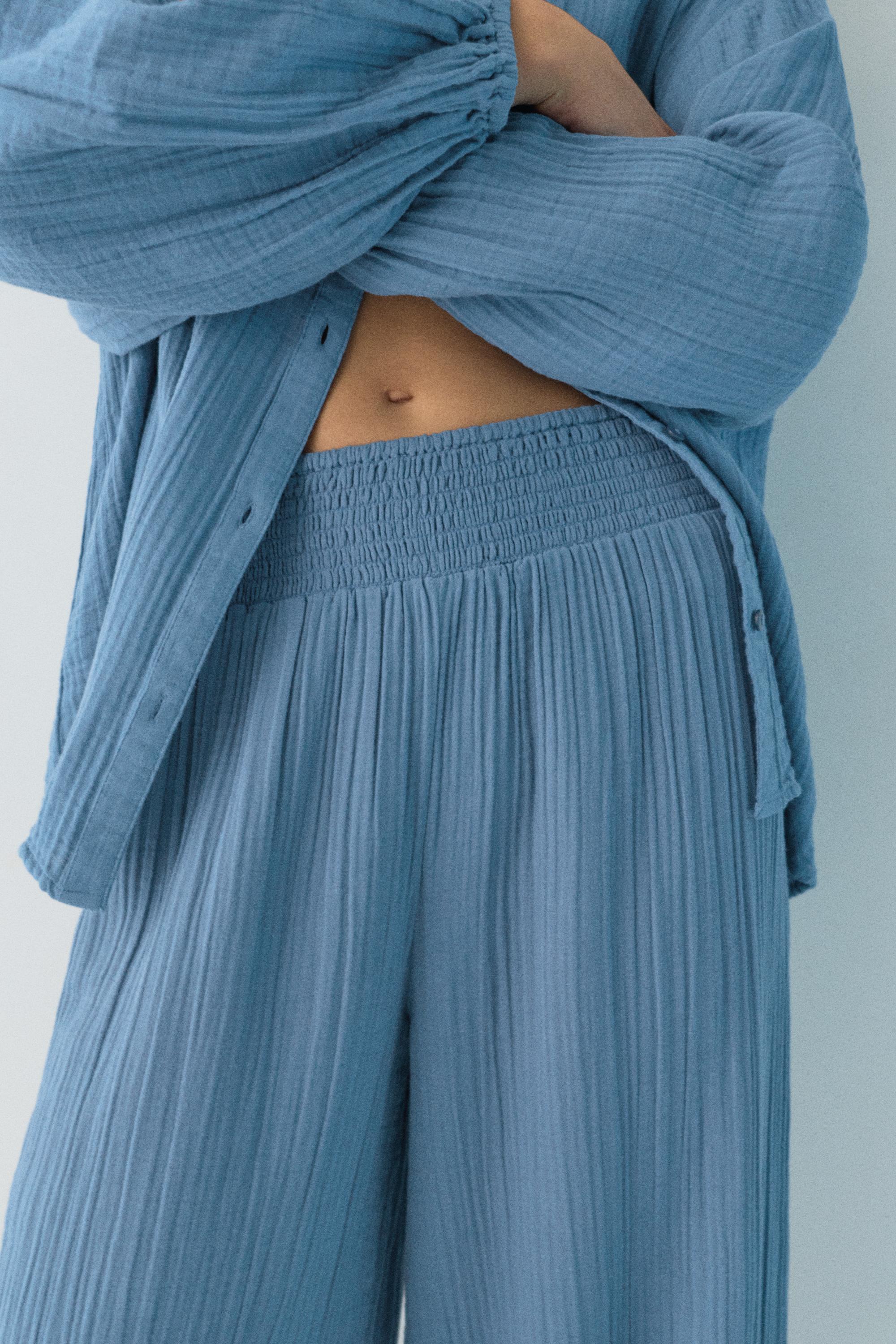 Gazeli görünümlü salaş pantolon - Görsel 9