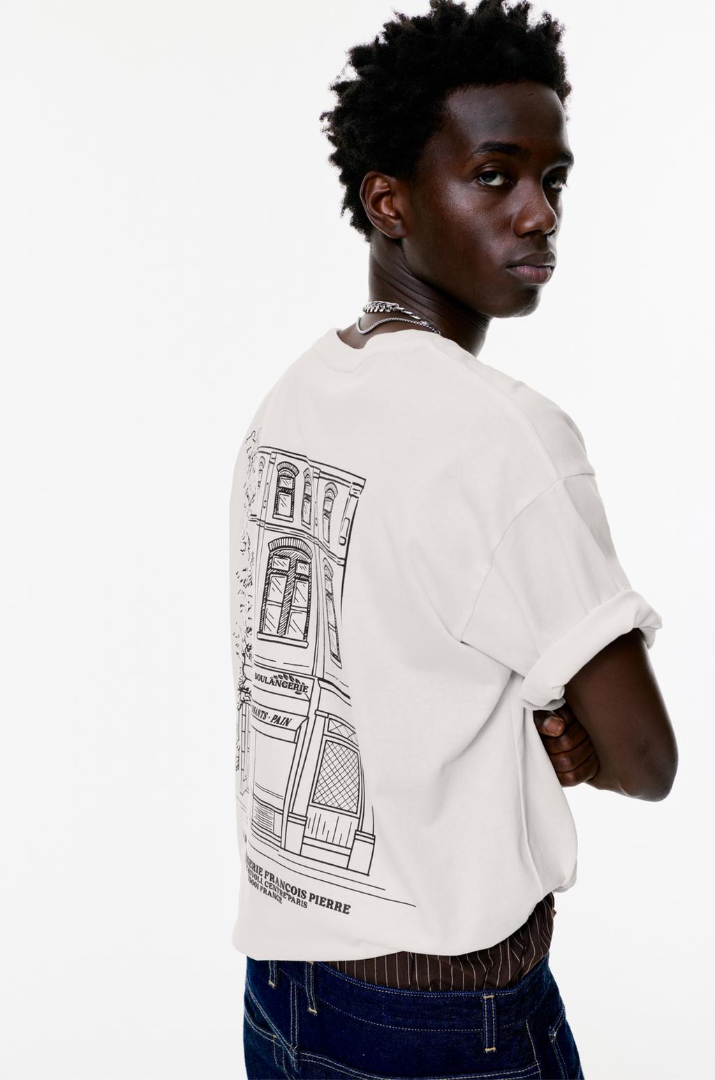 T-shirt Paris pull&bear - Main Image