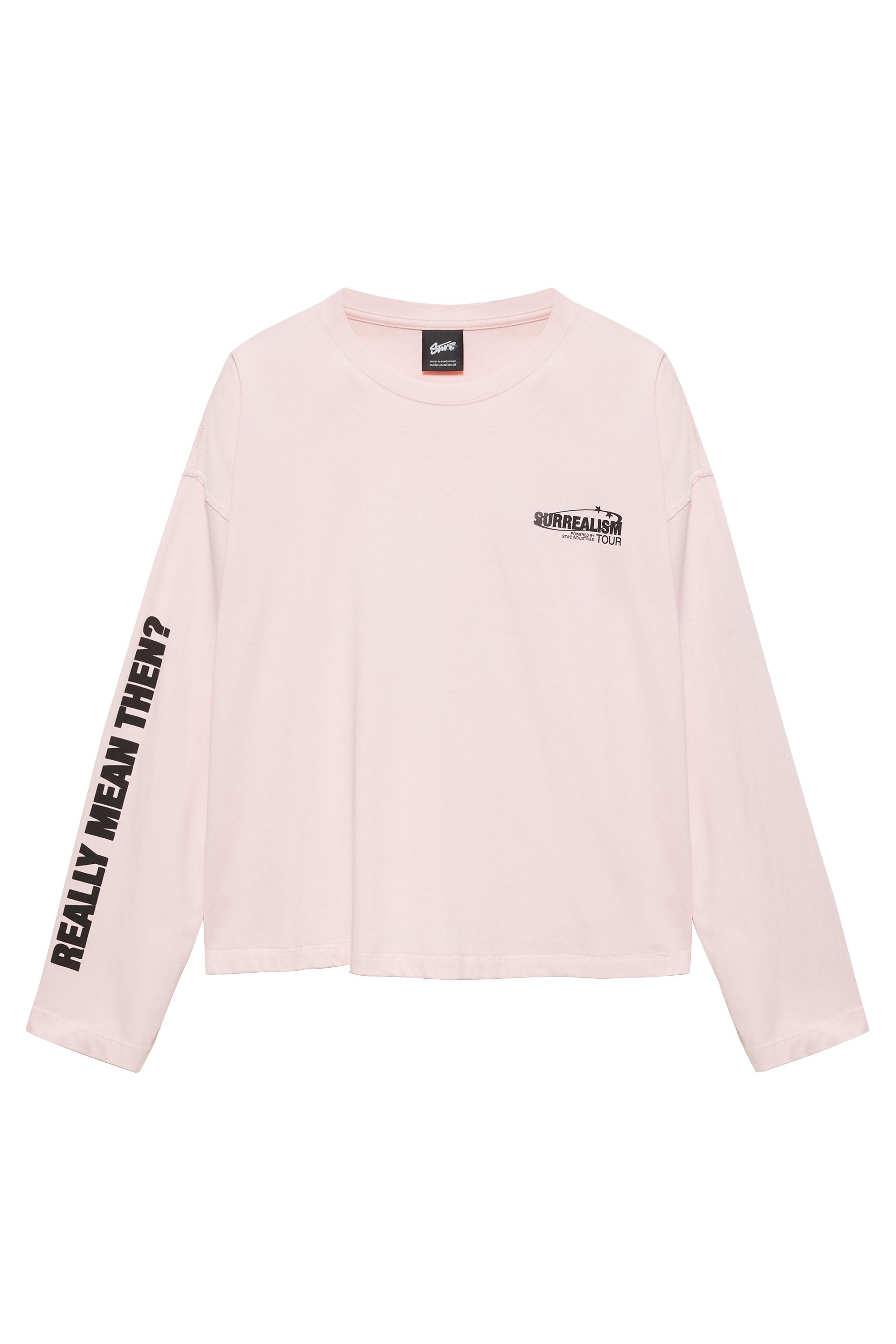 Pull&Bear STWD grafikli boxy tişört görsel 2