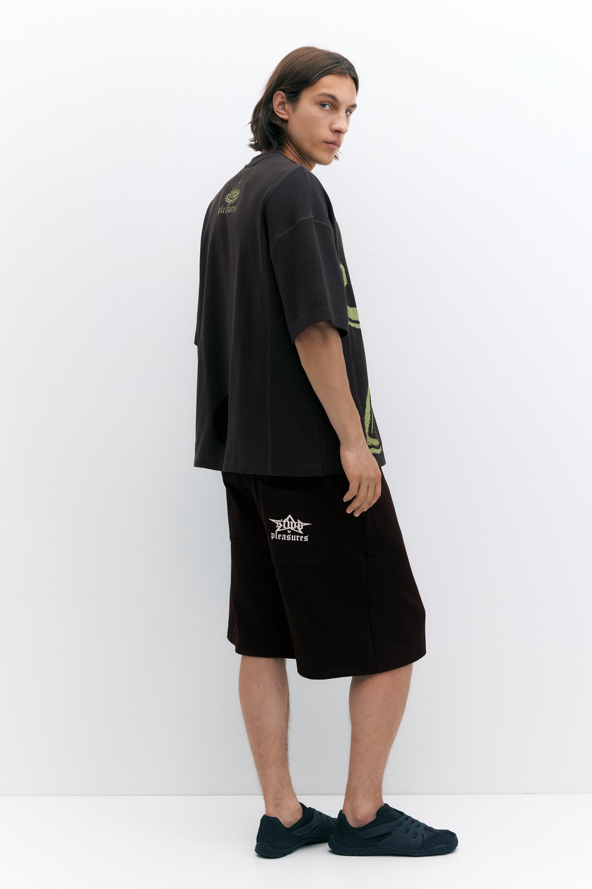 Pleasures x STWD T-shirt — Black