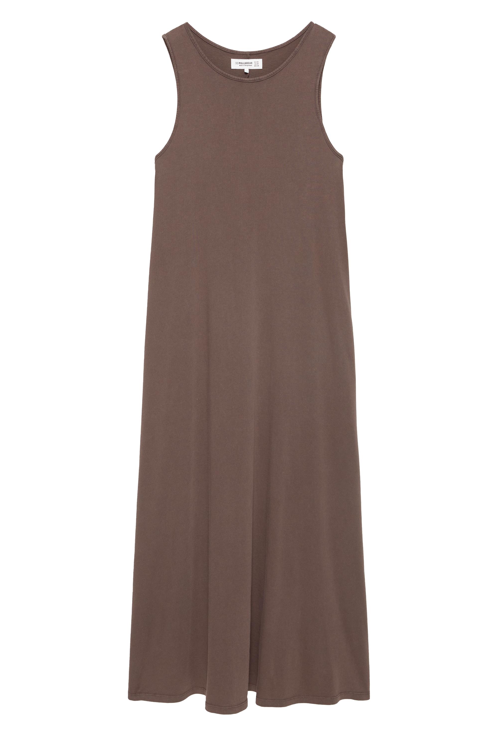 Kolsuz uzun elbise - Görsel 21