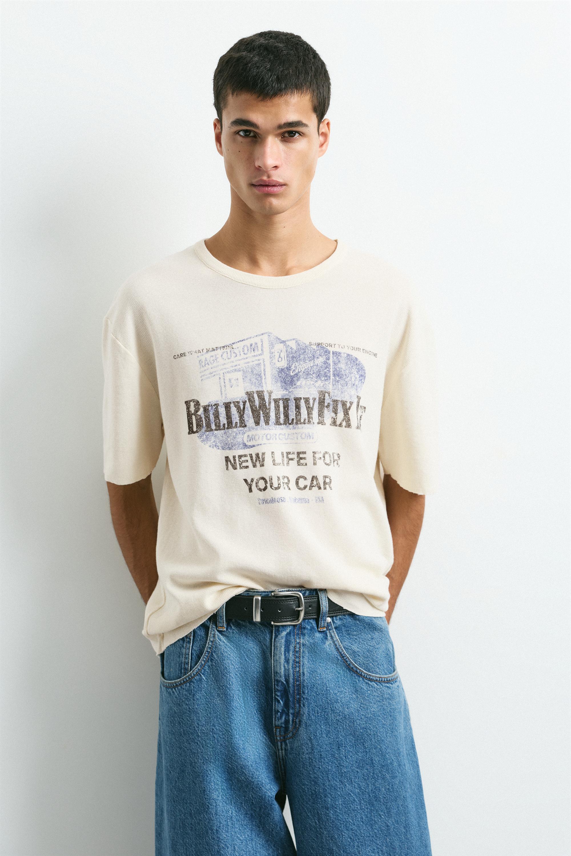 Camiseta boxy gráfico
