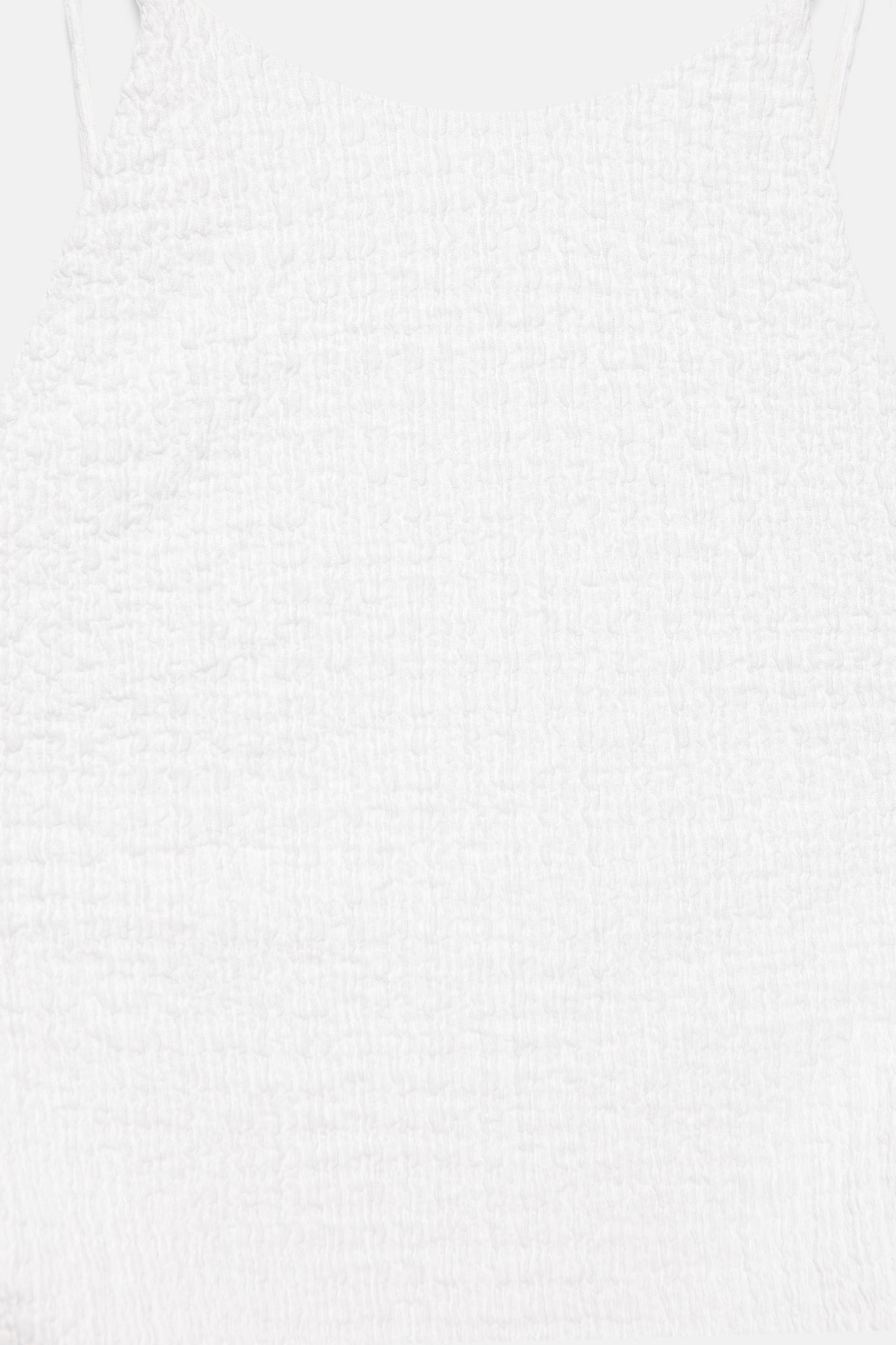 Textured halter top — Ice