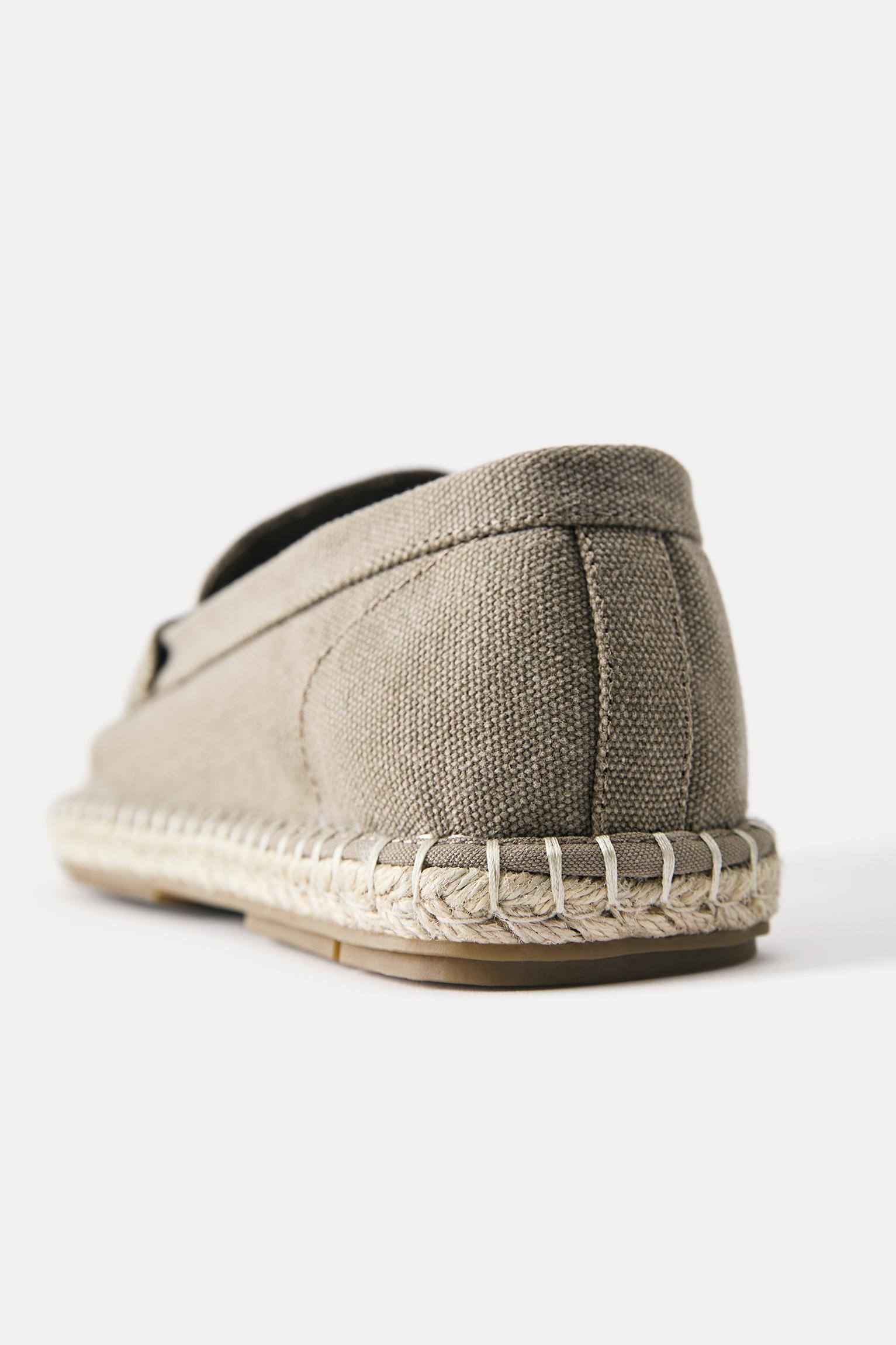 Jute espadrilles — Brown