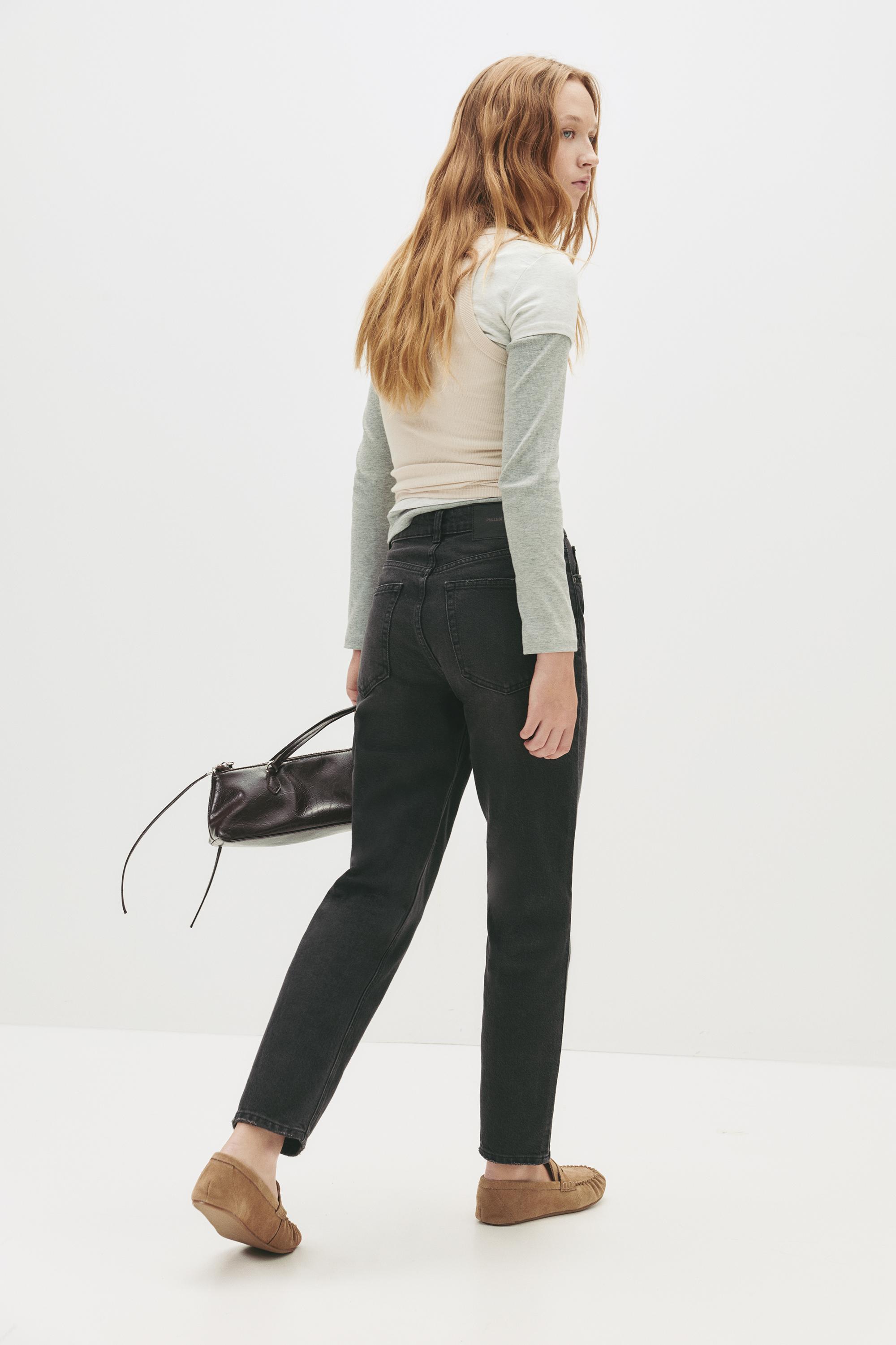 Slim fit comfort jeans — Black