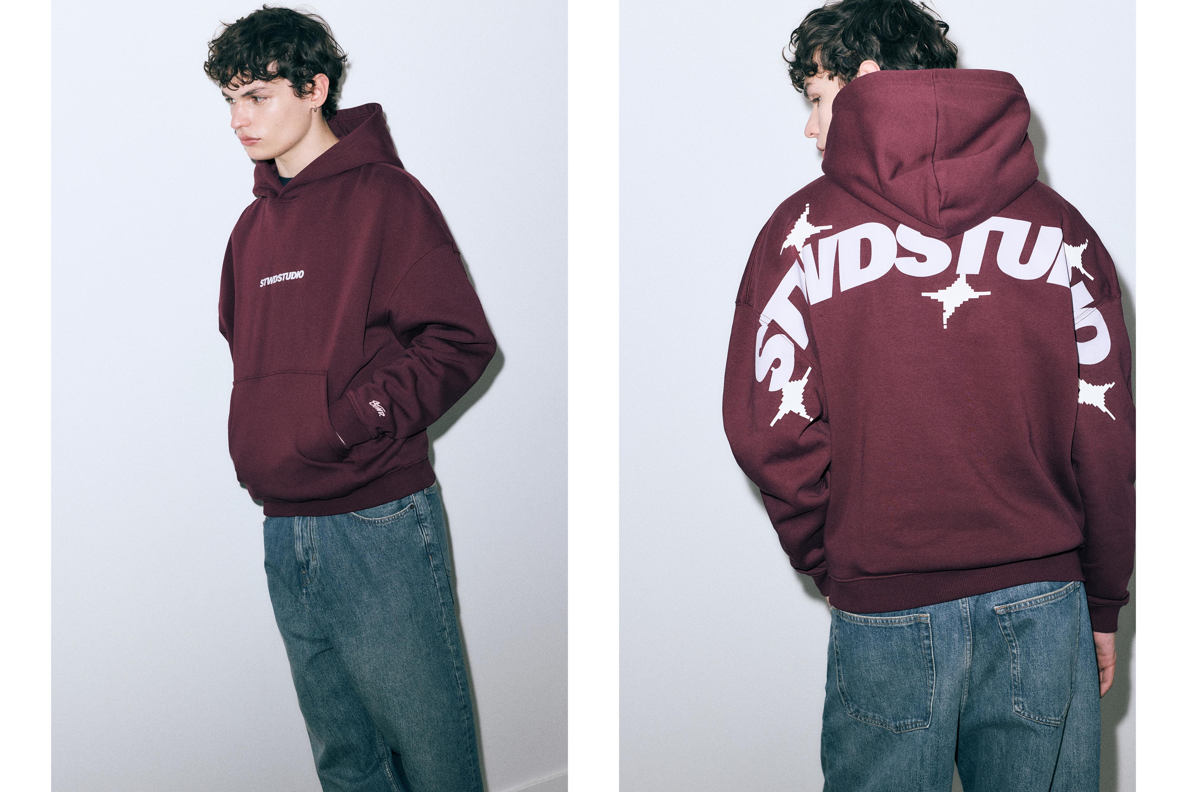 STWD Studio kapüşonlu sweatshirt - Görsel 19