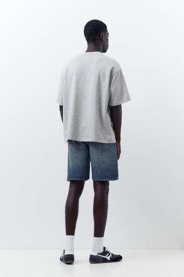 Standard denim Bermuda shorts — Medium blue 2