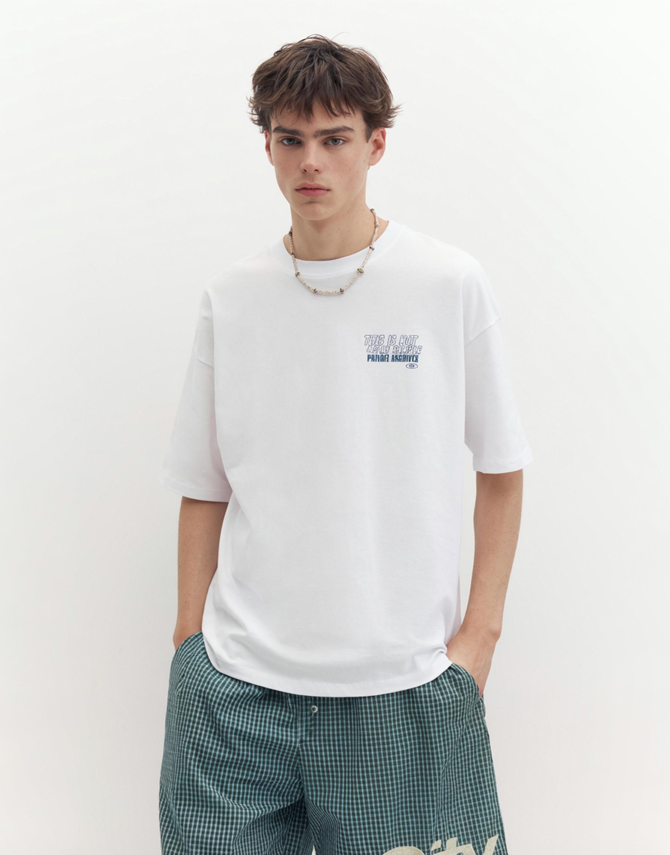 STWD Private Archives graphic T-shirt — White