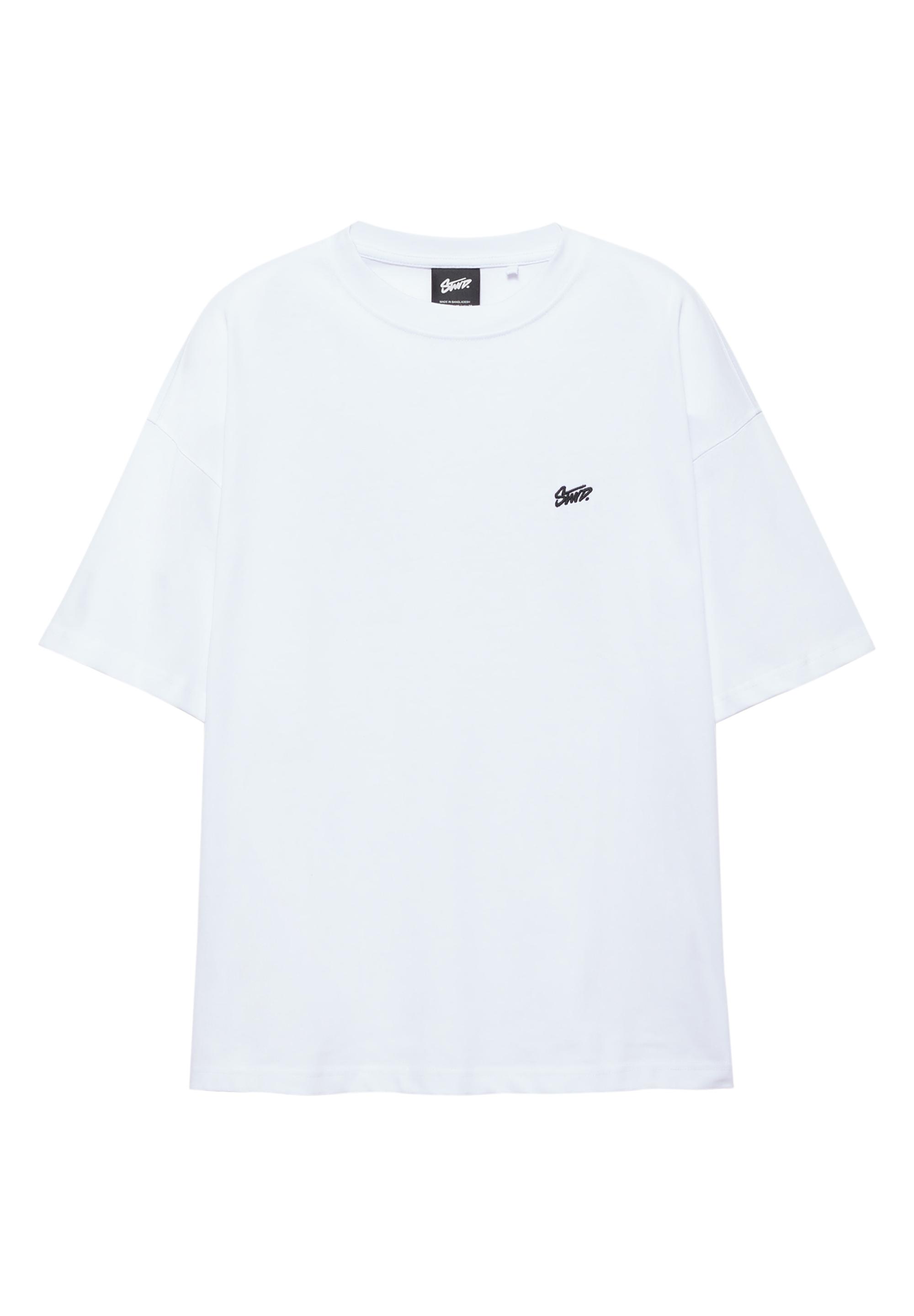 STWD logo boxy T-shirt — White
