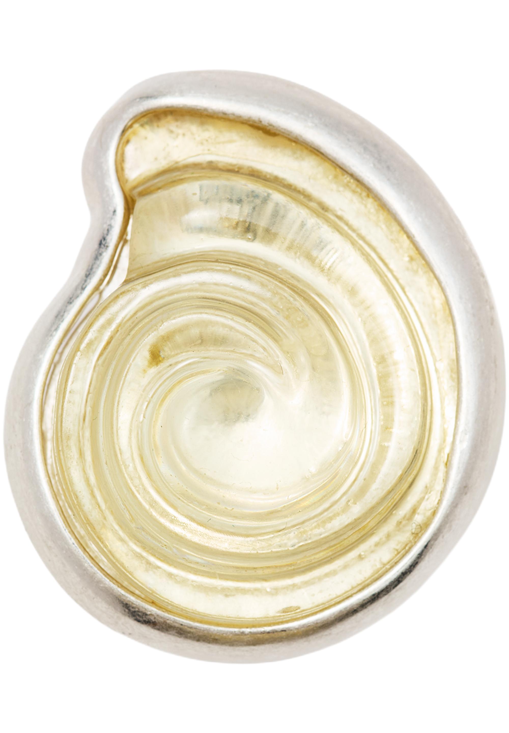 Mixed seashell ring — Silver