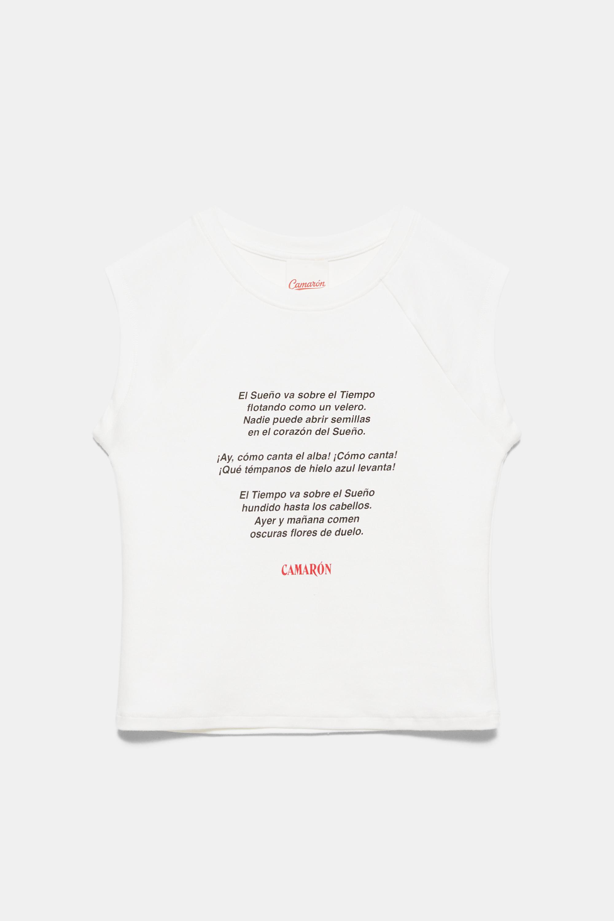 Camarón de la Isla tank top — Ice